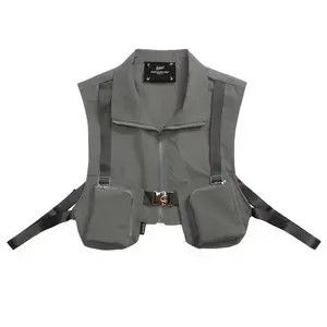 Other Functional Tactical Loose Lapel Multi Pocket Vest Size ONE SIZE - 3 Thumbnail