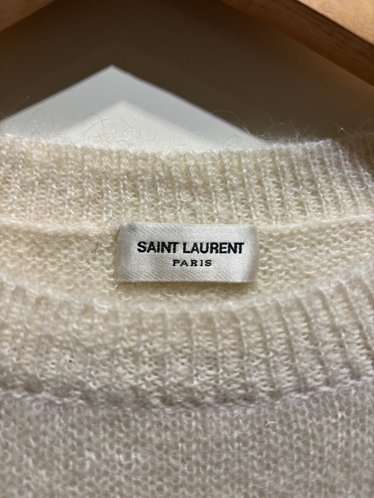 Saint Laurent Paris Saint Laurent mohair sweater XL Size US XL / EU 56 / 4 - 2 Thumbnail