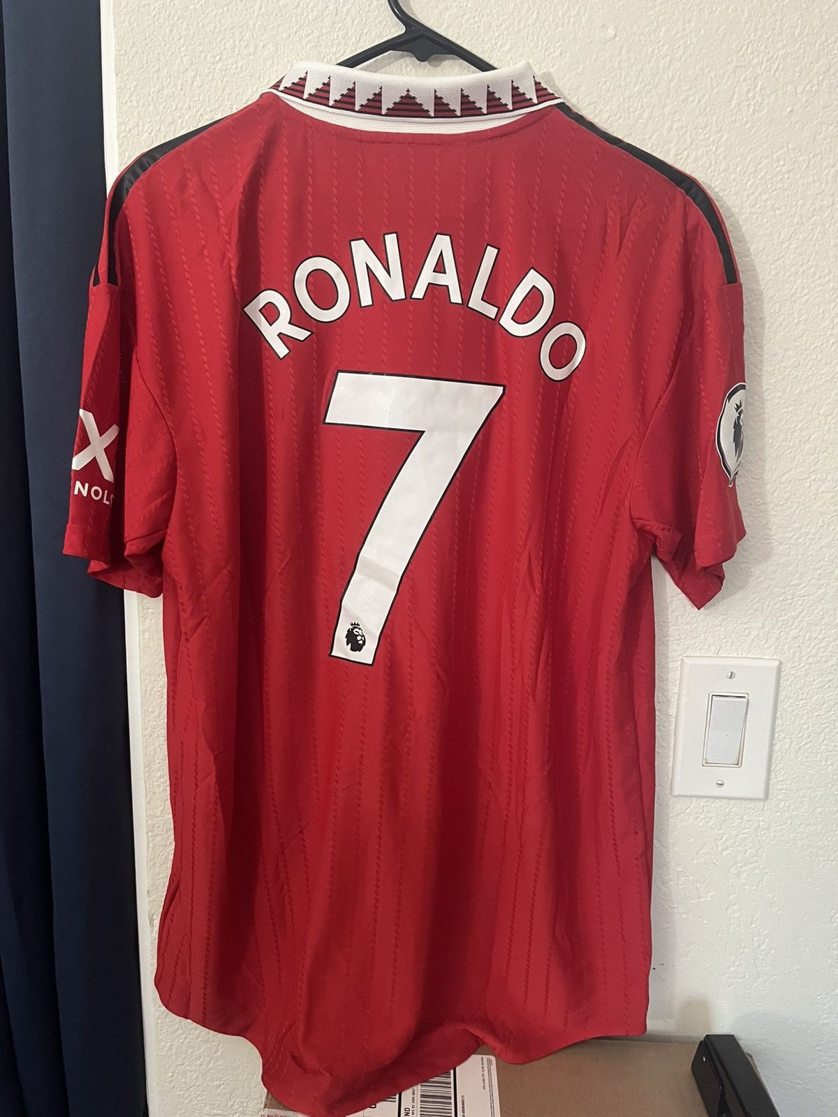 Adidas 2022/23 Adidas Manchester United Authentic Jersey Ronaldo Size US L / EU 52-54 / 3 - 6 Thumbnail