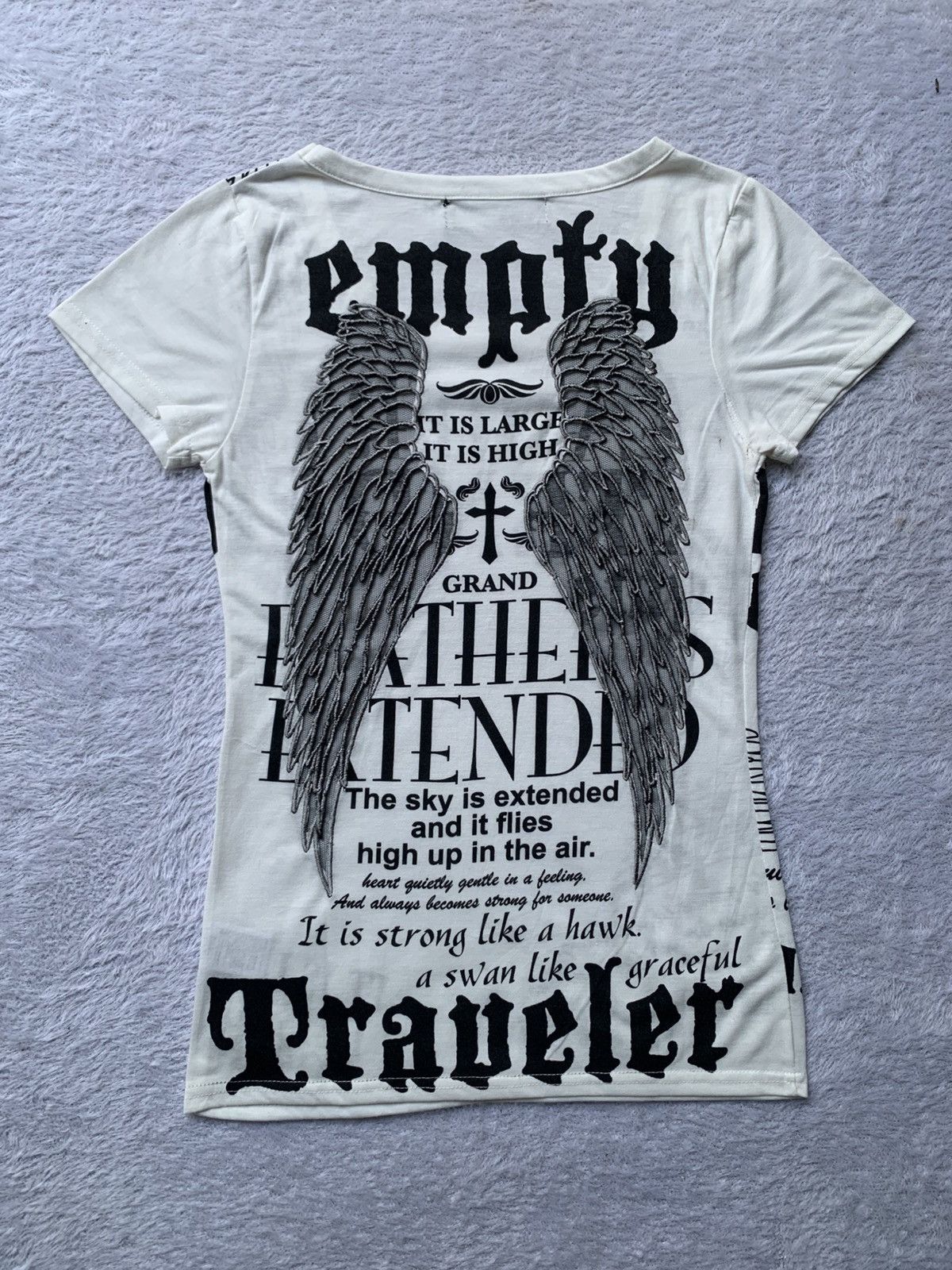 14th Addiction y2k gothic style seal layer angel wings Size US XS / EU 42 / 0 - 1 Thumbnail