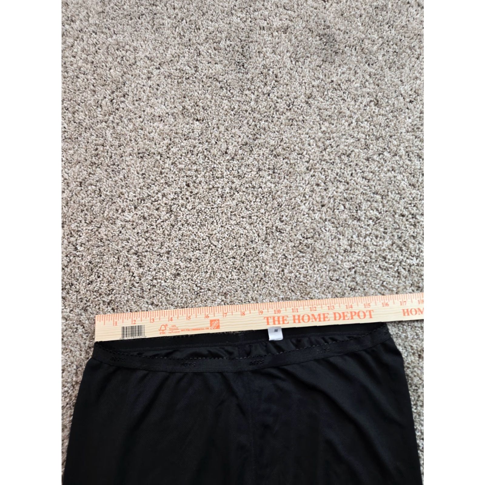 Vintage REI Base Layer Leggings XL Womens Black Stretch Pull On Pants Thermal Outdoor 30 in Inseam Ankle Tapered Activewear Hiking Hunting Skiing Womens Size 40" / US 18 - 6 Thumbnail