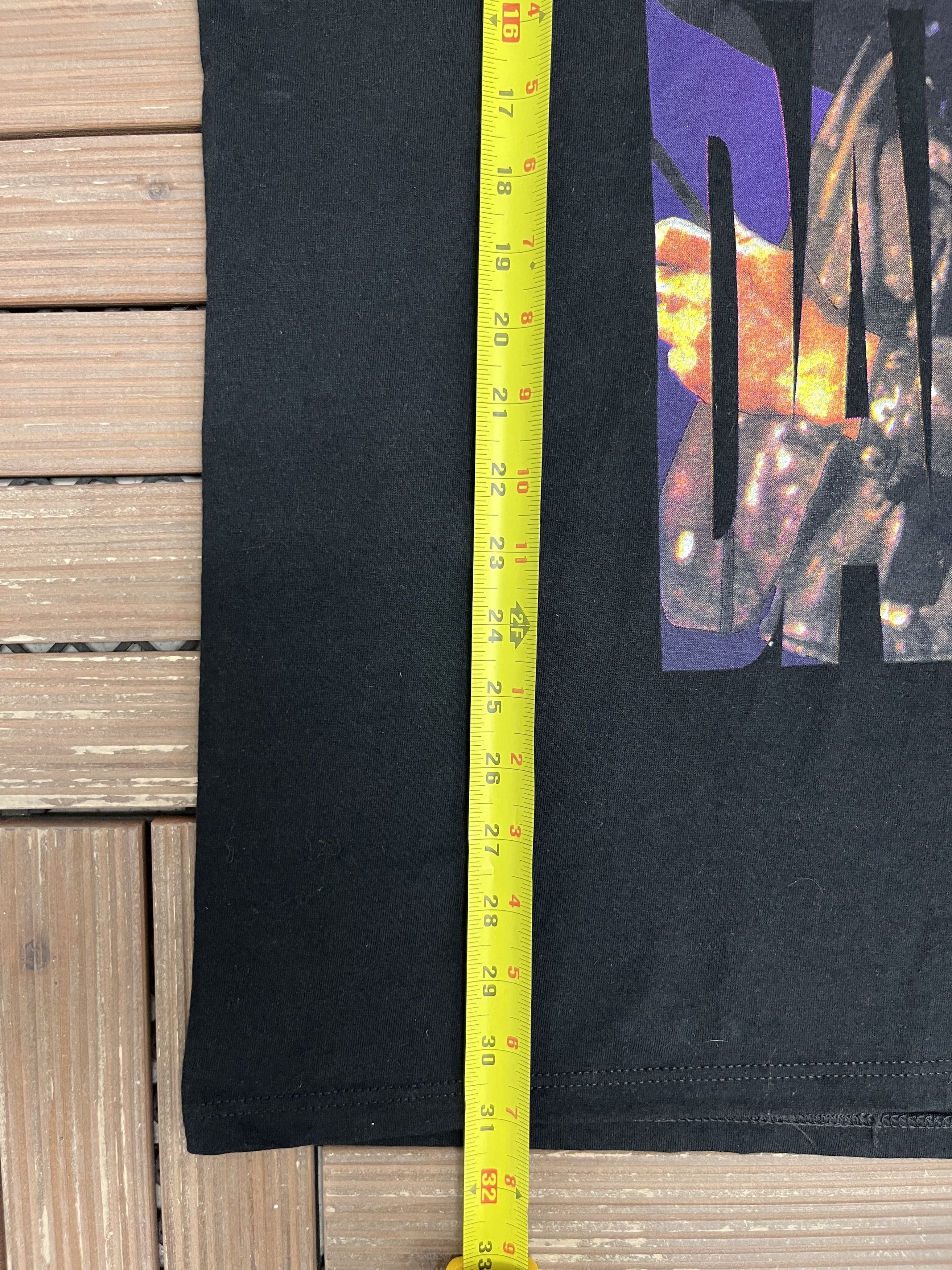 Vintage Roger Daltrey '94 Tour Vintage Black T-Shirt Tee Size US XL / EU 56 / 4 - 8 Thumbnail