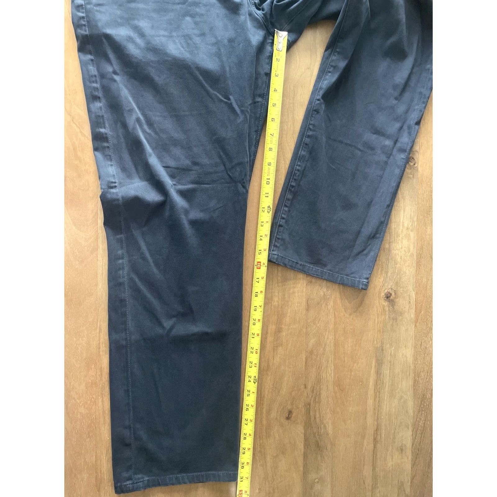 Vintage AG Adriano Goldschmied Jeans Men 38X32 (Measures 40x31) Blue Slim Straight Pants Size US 38 / EU 54 - 7 Thumbnail