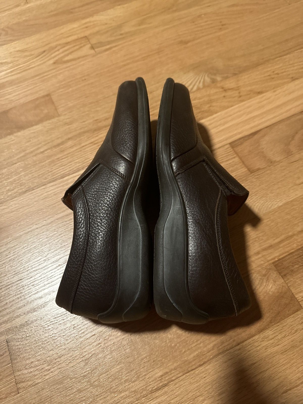 Bruno Magli Bruno Magli Ashton Genuine Leather Loafers Handmade in Italy Size US 10 / EU 43 - 4 Thumbnail