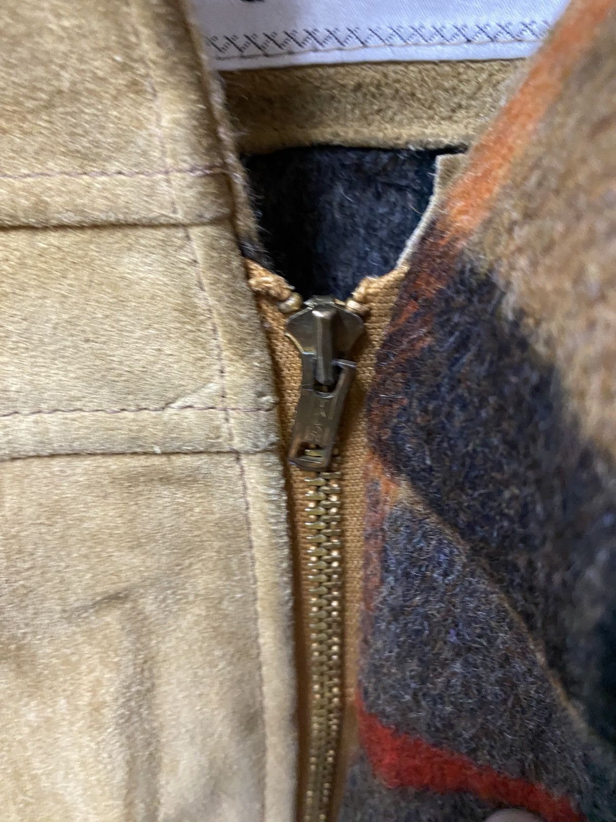 London Fog Vintage 70s London Fog Suede Split-Hood Parka | Talon Zip Size US L / EU 52-54 / 3 - 7 Thumbnail
