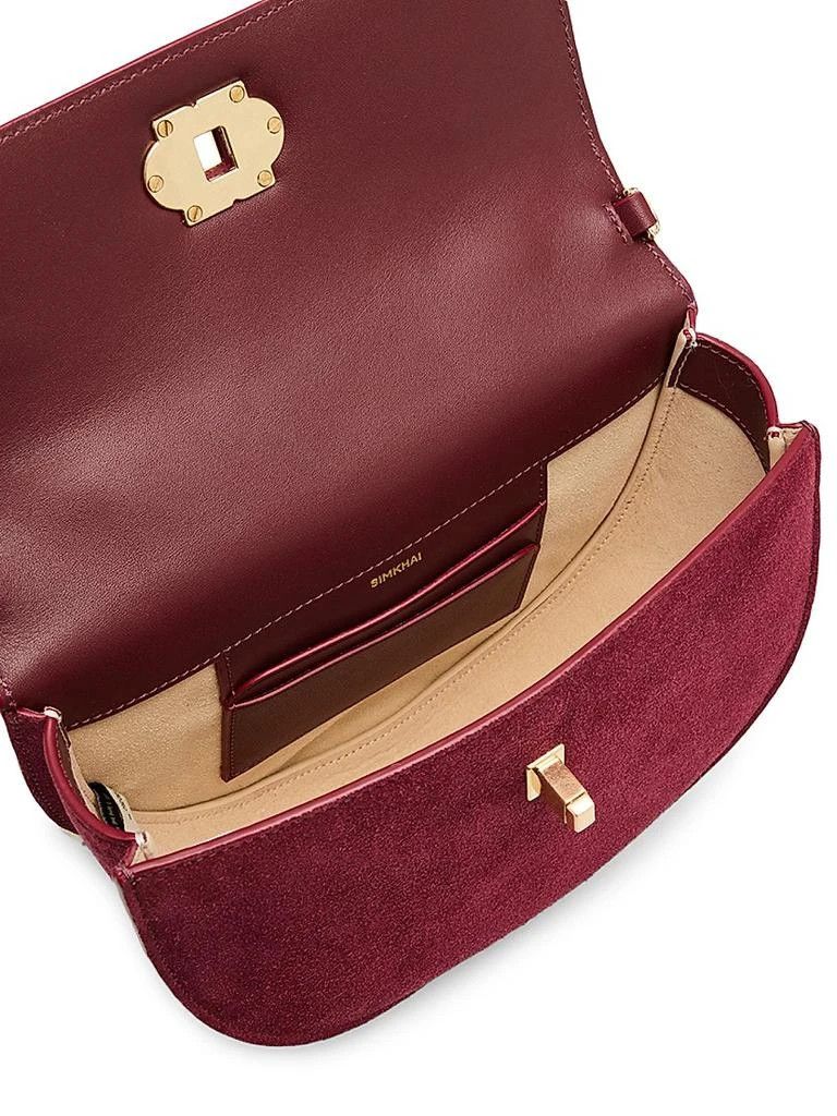 Simkhai os11x0326 Size: OS / Roan Half-Moon Suede Top Handle Bag Size ONE SIZE - 6 Thumbnail