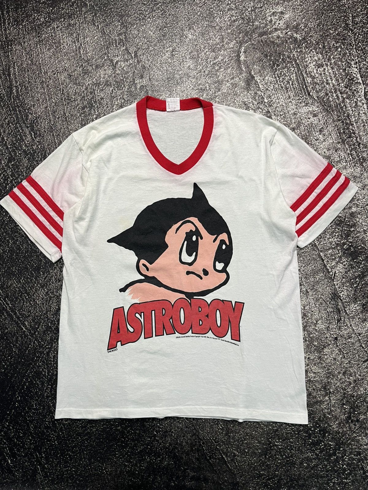 Vintage Vintage Astroboy 1991 White T-Shirts Size US L / EU 52-54 / 3 - 1 Thumbnail