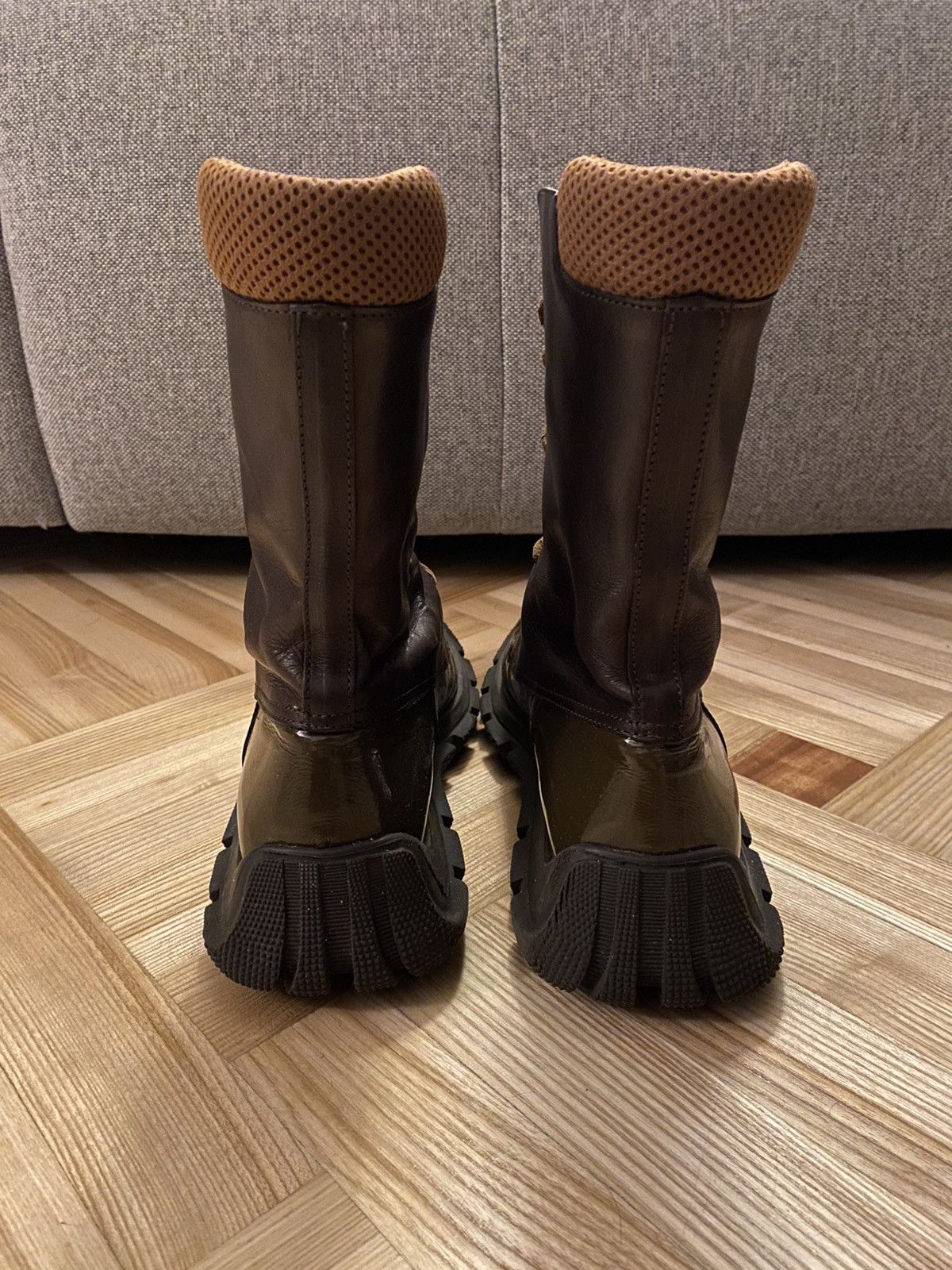 Miu Miu Miu Miu F/W1999 Chunky Laced Up Boots Size US 7.5 / IT 37.5 - 14 Thumbnail
