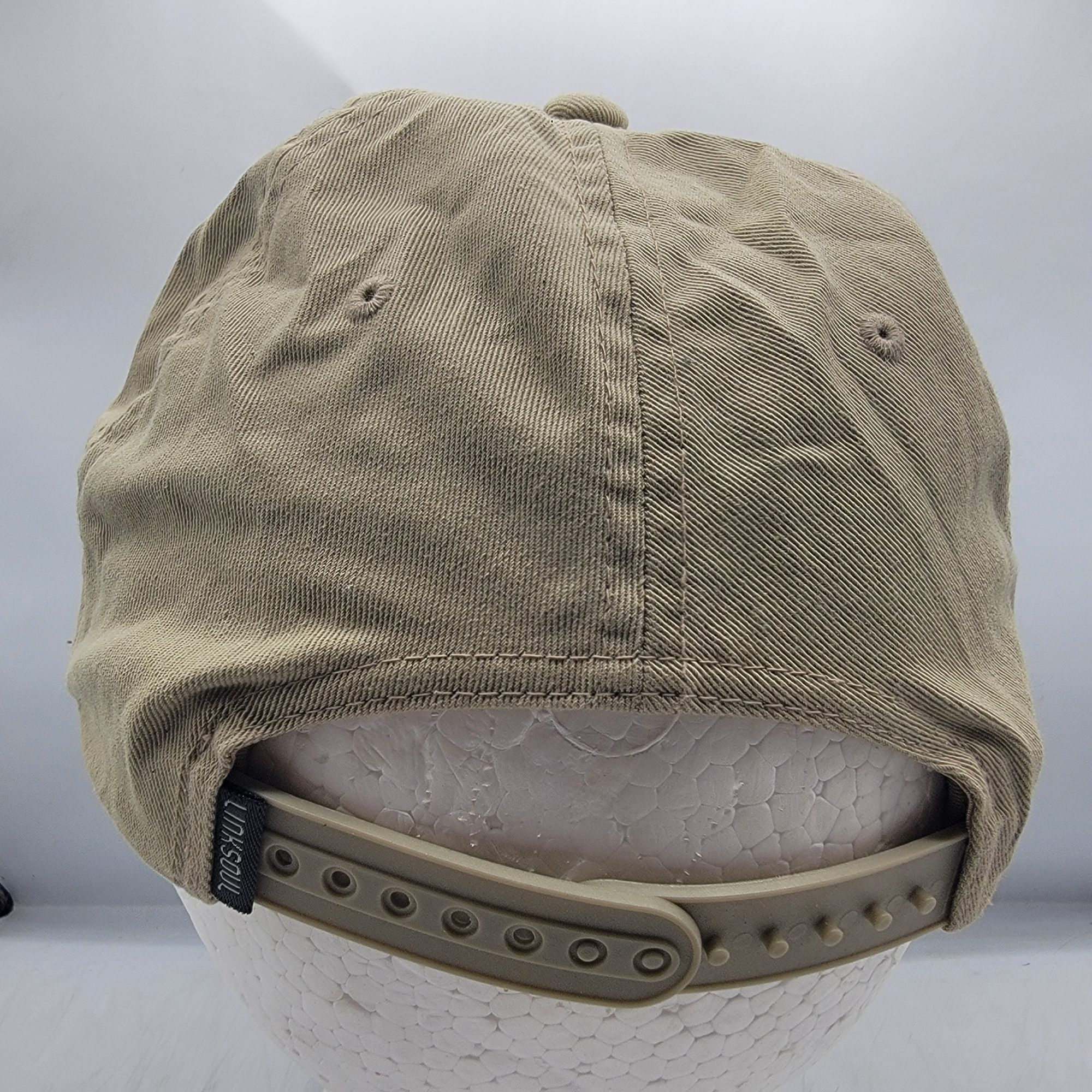 Other Linksoul Adults Beige Baseball Hat Cap Adjustable Casual Out Size ONE SIZE - 3 Thumbnail