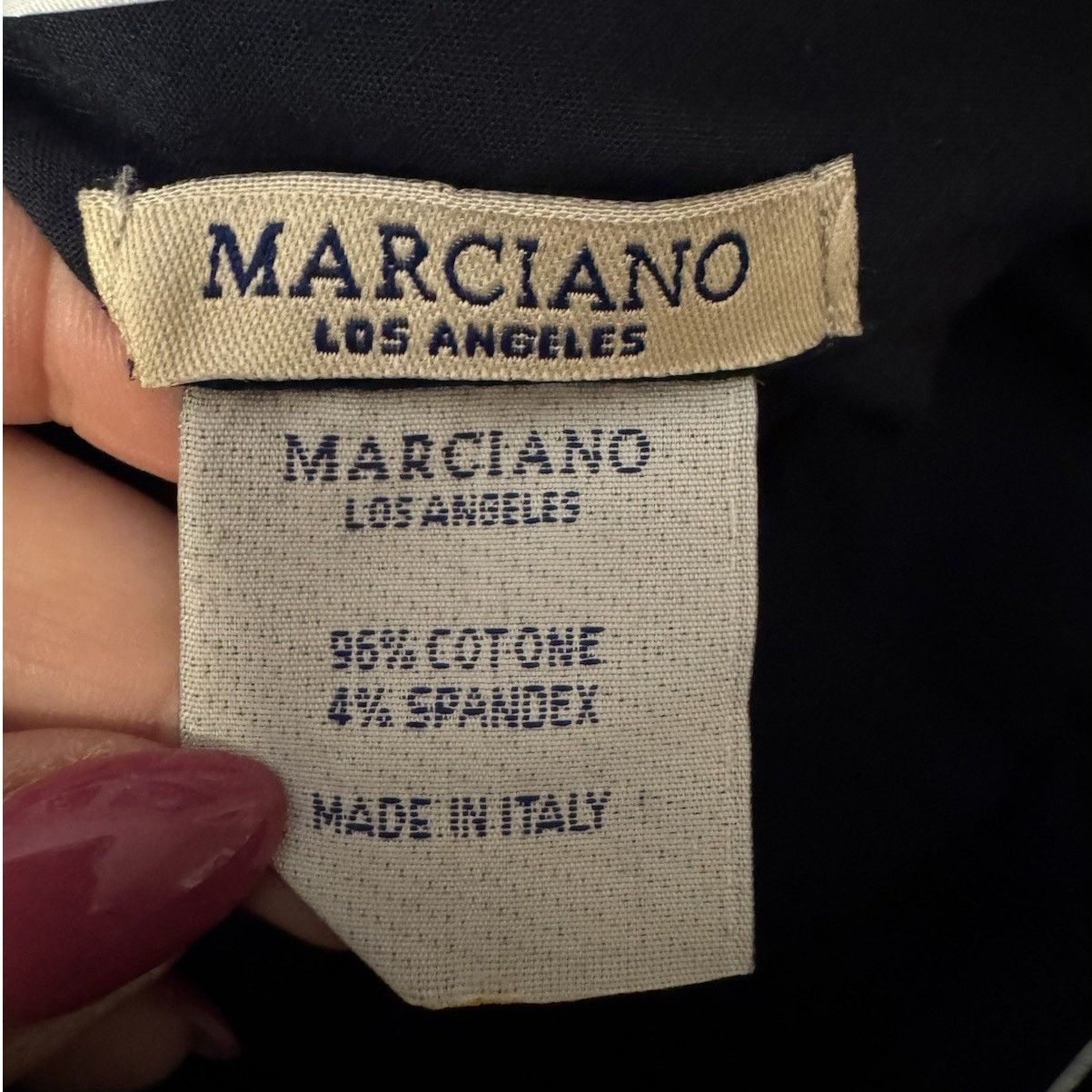 Other Marciano NEW Straight Leg Trousers Cuffed Hem Midnight Blue Size 34" / US 12 / IT 48 - 7 Thumbnail