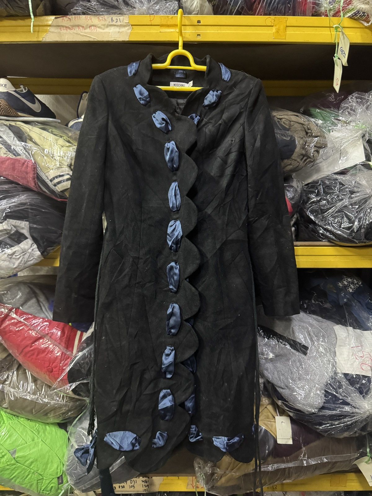 Moschino MOSCHINO LONG WOOL Jacket Size M / US 6-8 / IT 42-44 - 1 Thumbnail