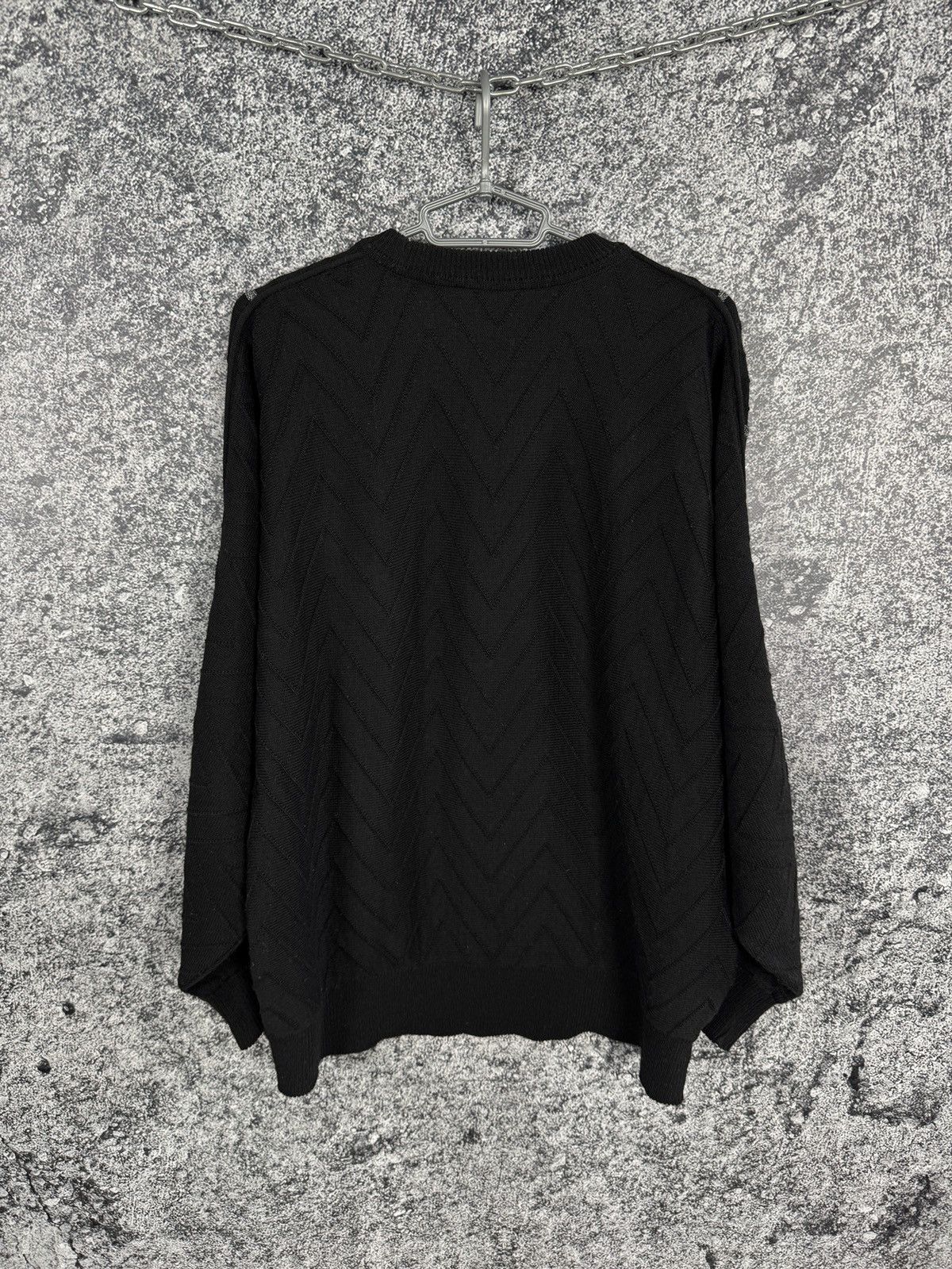 Carlo Colucci Carlo Colucci Personality 3D Vintage Wool Sweater Size 54 Size US XL / EU 56 / 4 - 10 Thumbnail