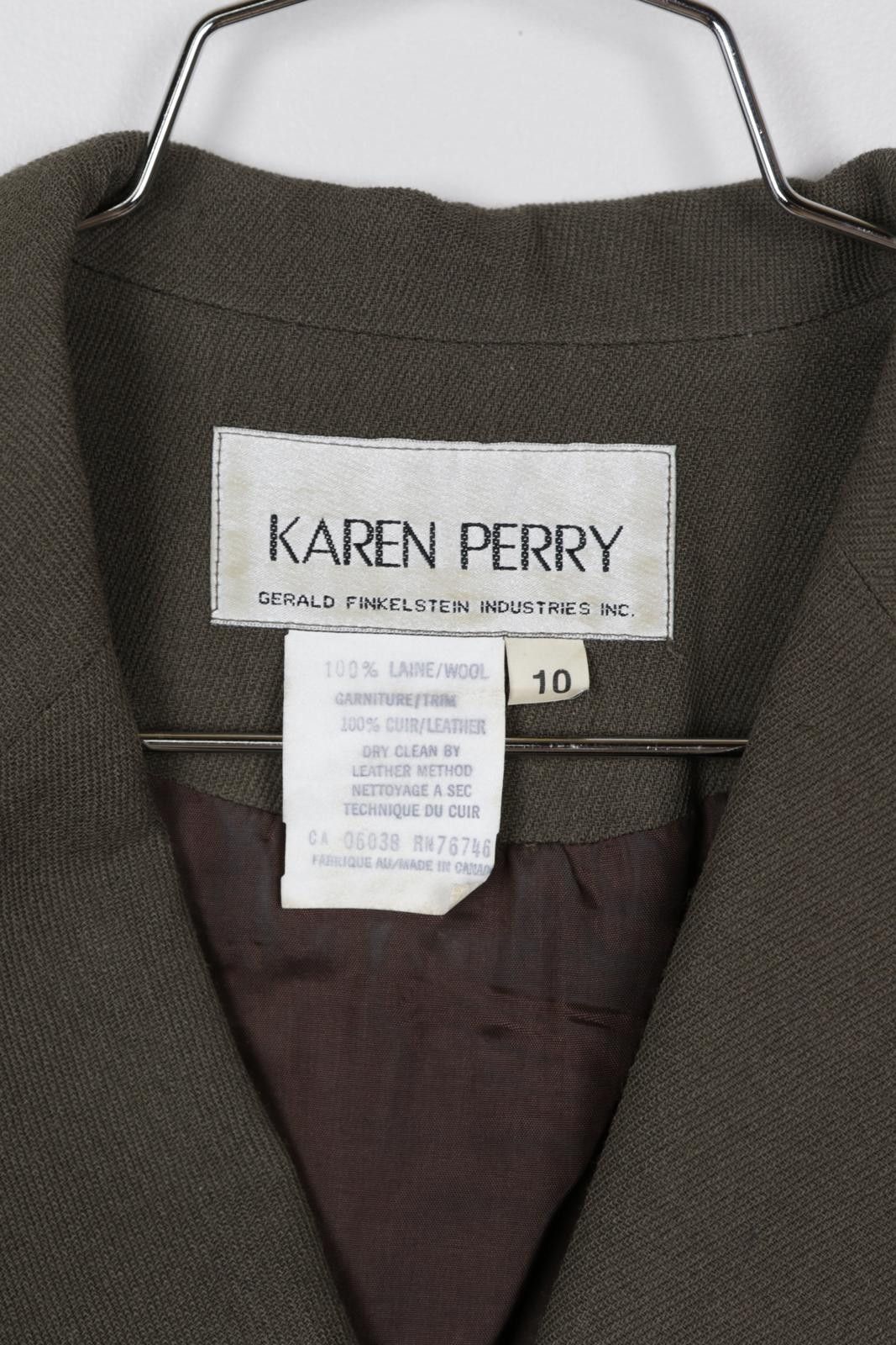 Other 00's Karen Perry Two Tone Formal Jacket Size L / US 10 / IT 46 - 4 Thumbnail