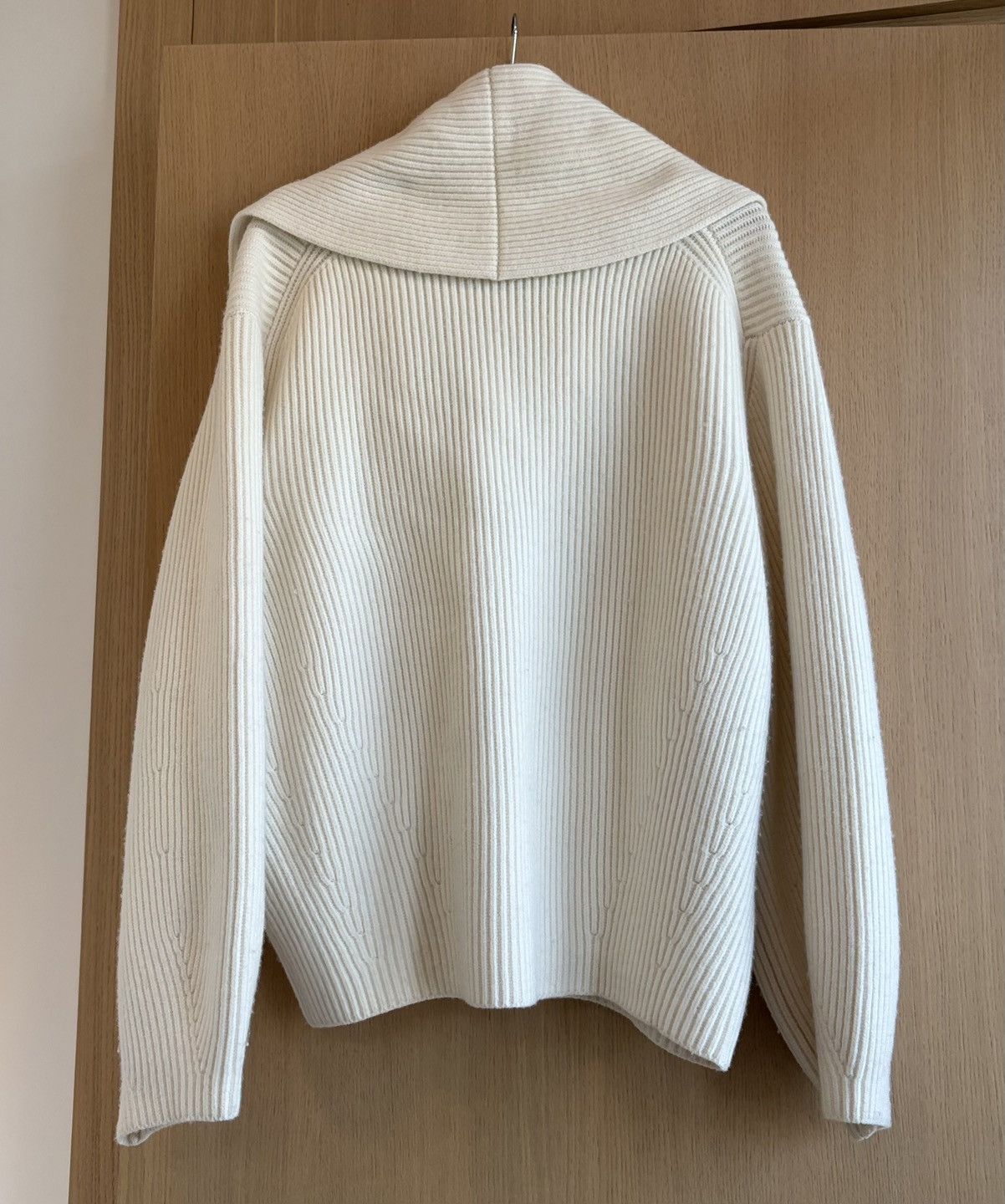 Toteme Cream wool cardigan Size S / US 4 / IT 40 - 2 Thumbnail