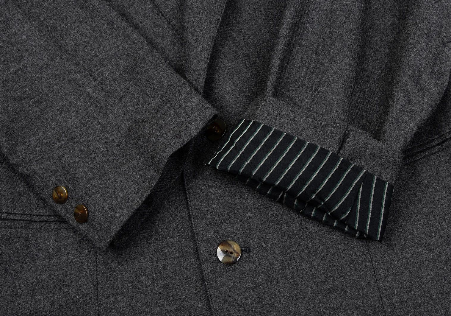 Jean Paul Gaultier Wool 2B Jacket in Gray, Size M Size US M / EU 48-50 / 2 - 8 Thumbnail