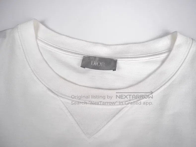Dior Dior White monogram silk hem short sleeve Size US XL / EU 56 / 4 - 5 Thumbnail