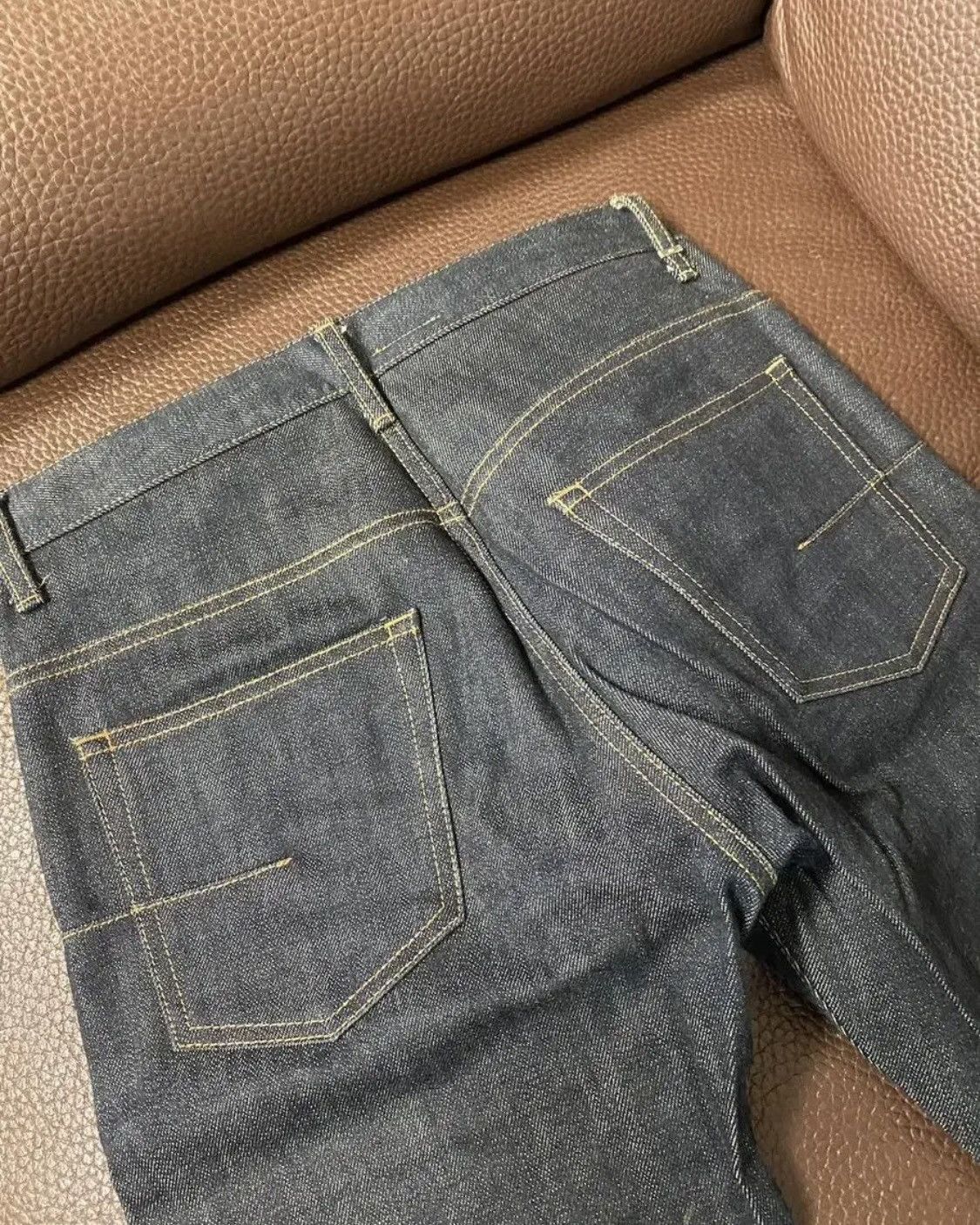 Dior Dior Japanese Raw Denim Pants Size US 27 - 4 Thumbnail