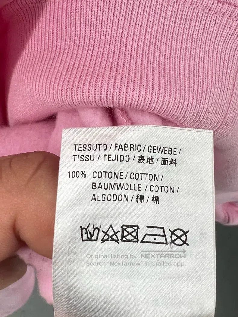 Balenciaga Balenciaga Pink Cotton Hooded Sweatshirt Size XS / US 0-2 / IT 36-38 - 7 Thumbnail
