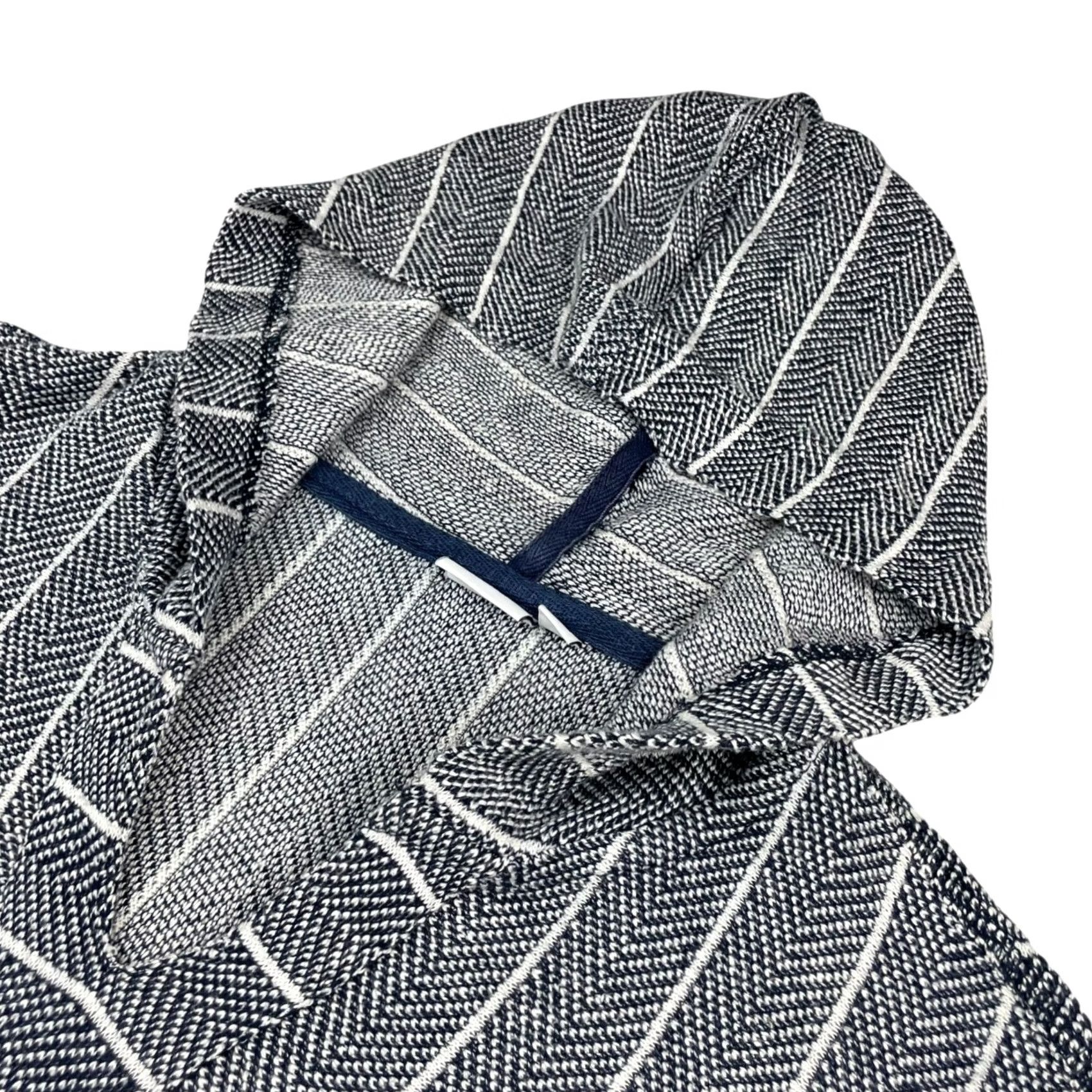 Onia Onia Hoodie Pullover Beach Hoodie Medium Navy/White Stripe Mens Size M / US 6-8 / IT 42-44 - 2 Thumbnail