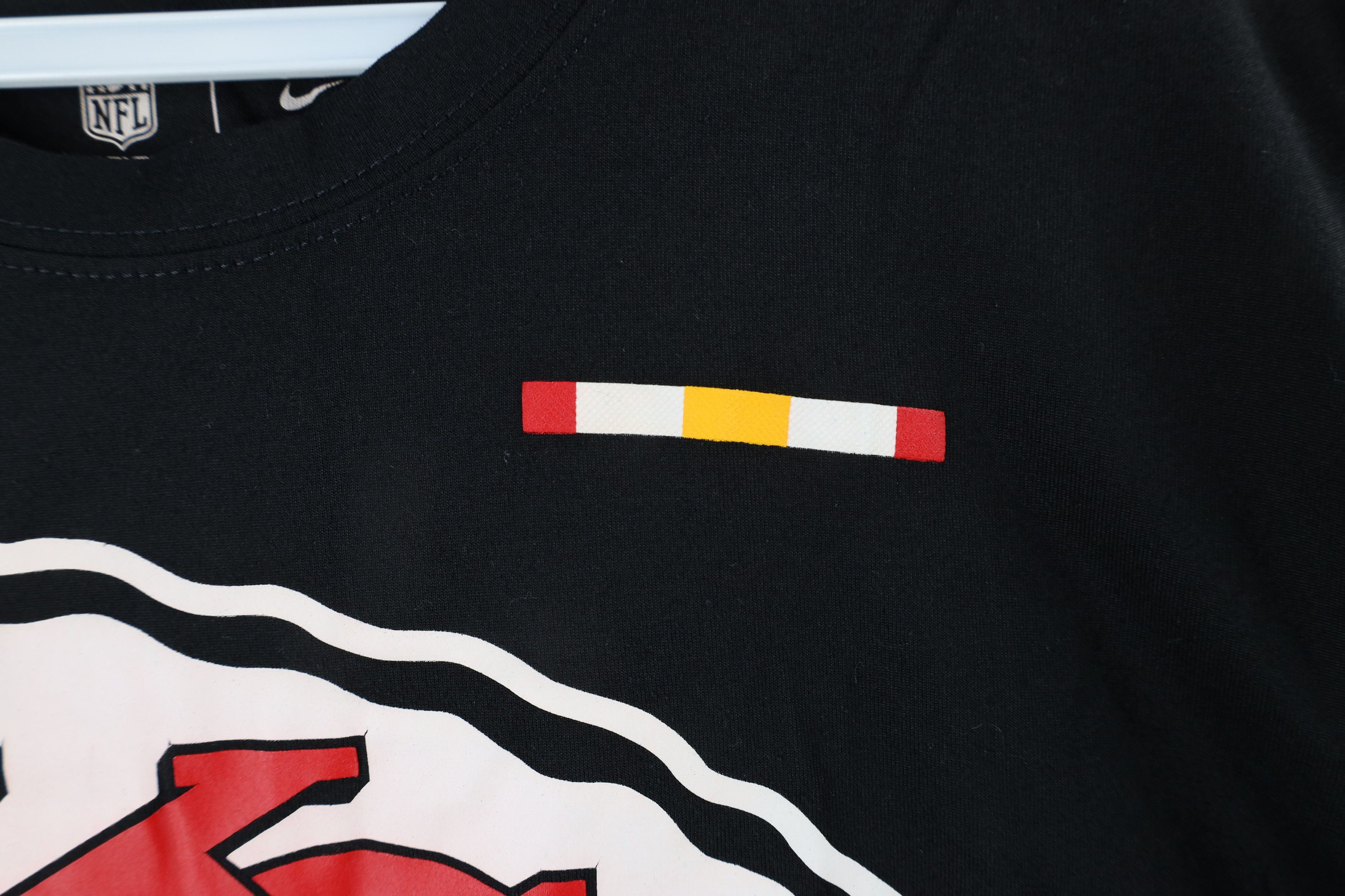 Nike × Vintage Nike On Field Kansas City Chiefs Football T-Shirt Black Size US M / EU 48-50 / 2 - 5 Thumbnail