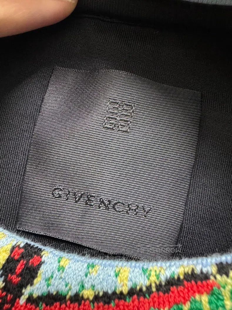 Givenchy Givenchy Knitted collar, logo print solid color short-slee Size US L / EU 52-54 / 3 - 3 Thumbnail