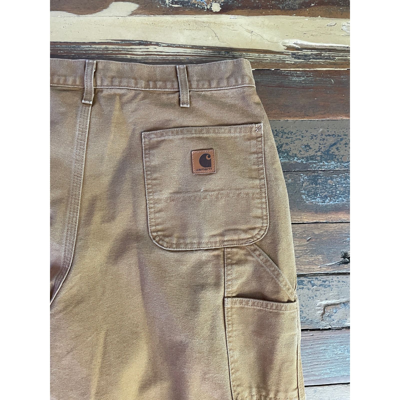 Carhartt Carhartt B11 Brown Duck Canvas Work Pants Mens 38x36 Size US 38 / EU 54 - 10 Thumbnail