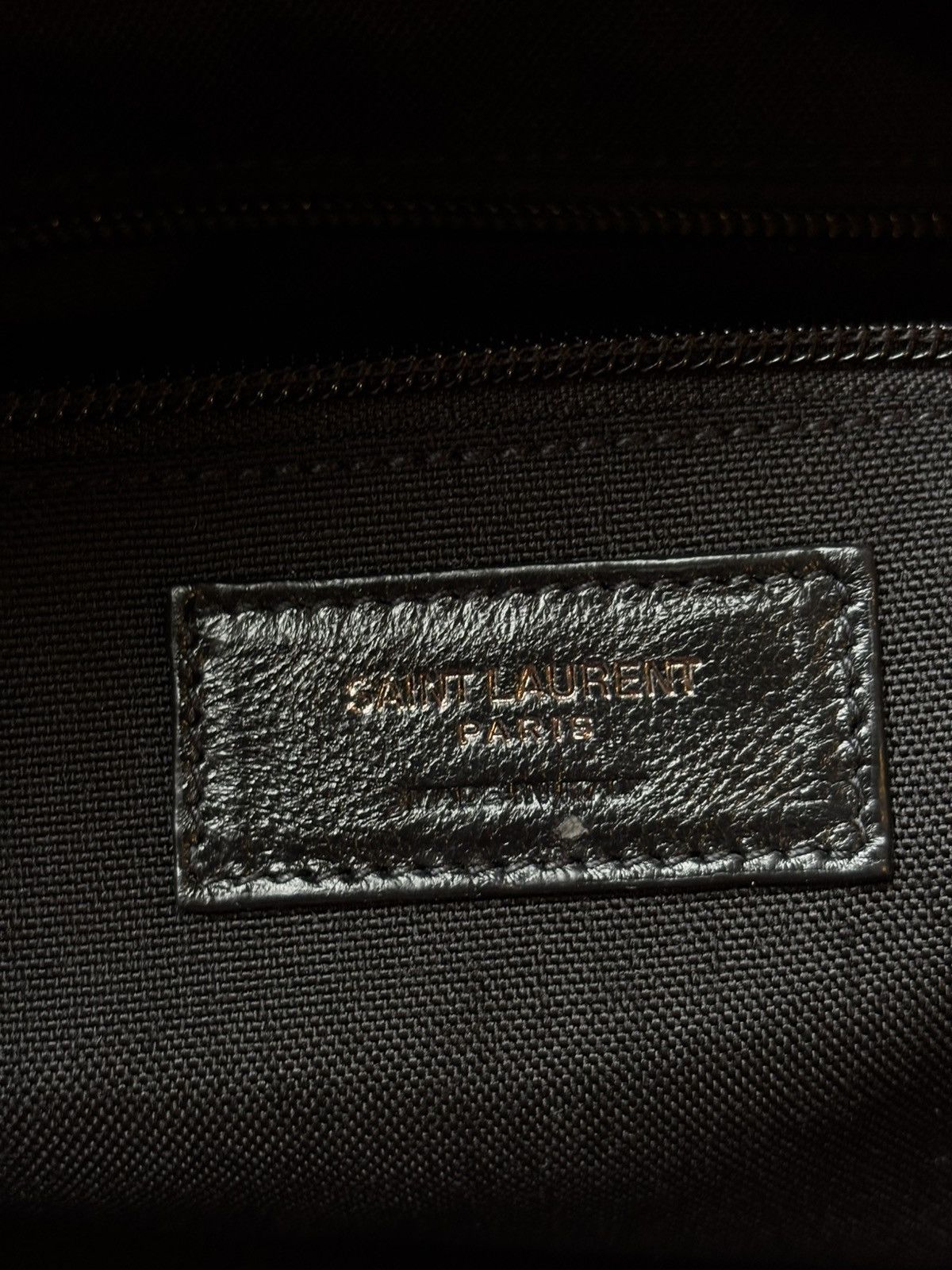 Saint Laurent Paris Logo Duffle Bag Size ONE SIZE - 7 Thumbnail