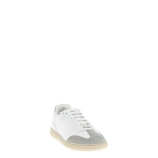 Versace VERSACE Greca Court White/Silver Sneakers New & Authentic (M Size US 10 / EU 43 - 2 Thumbnail