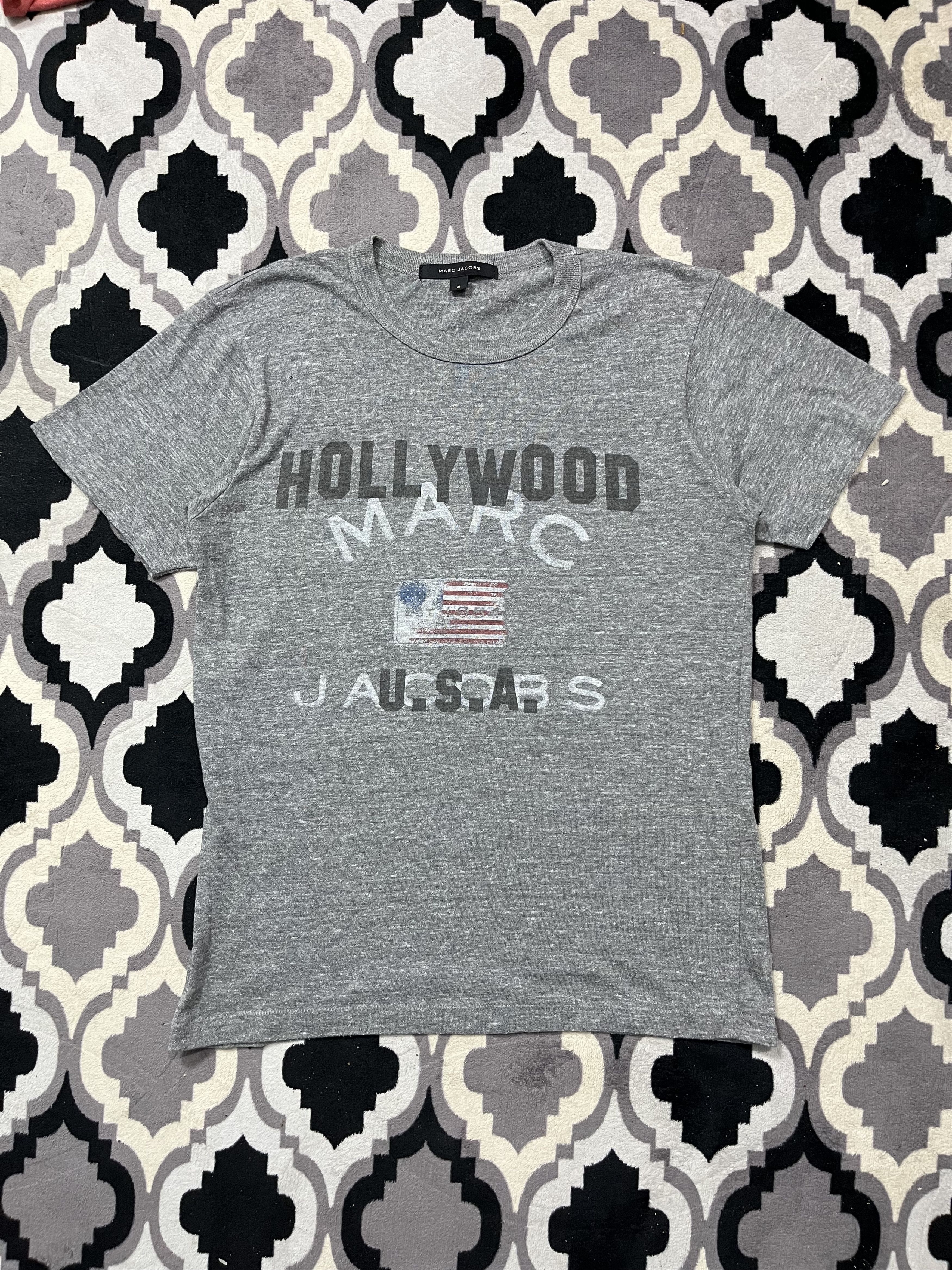 Marc Jacobs 2004 Marc jacobs hollywood tshirt Size US M / EU 48-50 / 2 - 1 Thumbnail