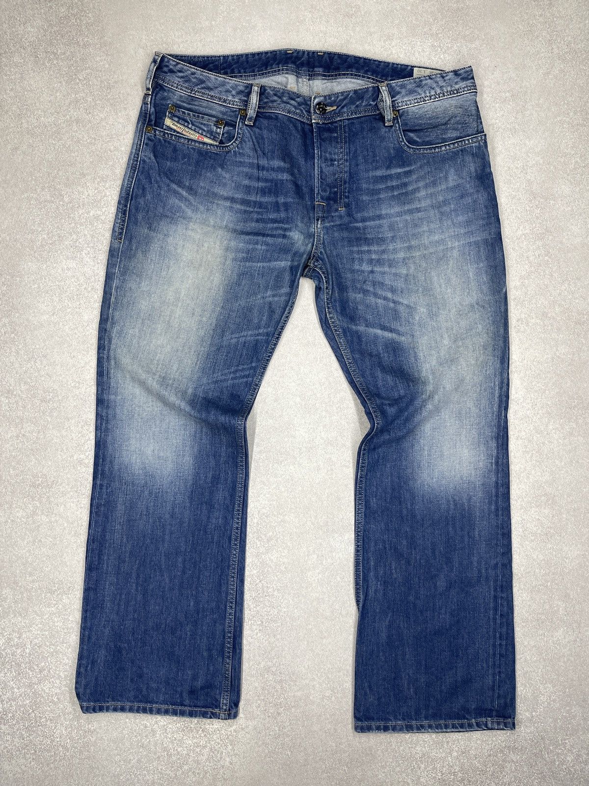 Diesel Mens Diesel Zatiny Denim Jeans Blue Y2K Size US 36 / EU 52 - 6 Thumbnail
