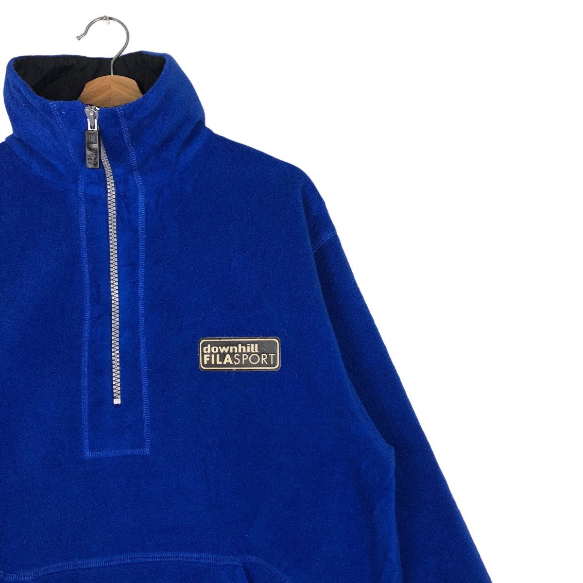 Japanese Brand 🔥Vintage Fleece Jacket Downhill Fila Sport High Collar Size US S / EU 44-46 / 1 - 6 Thumbnail