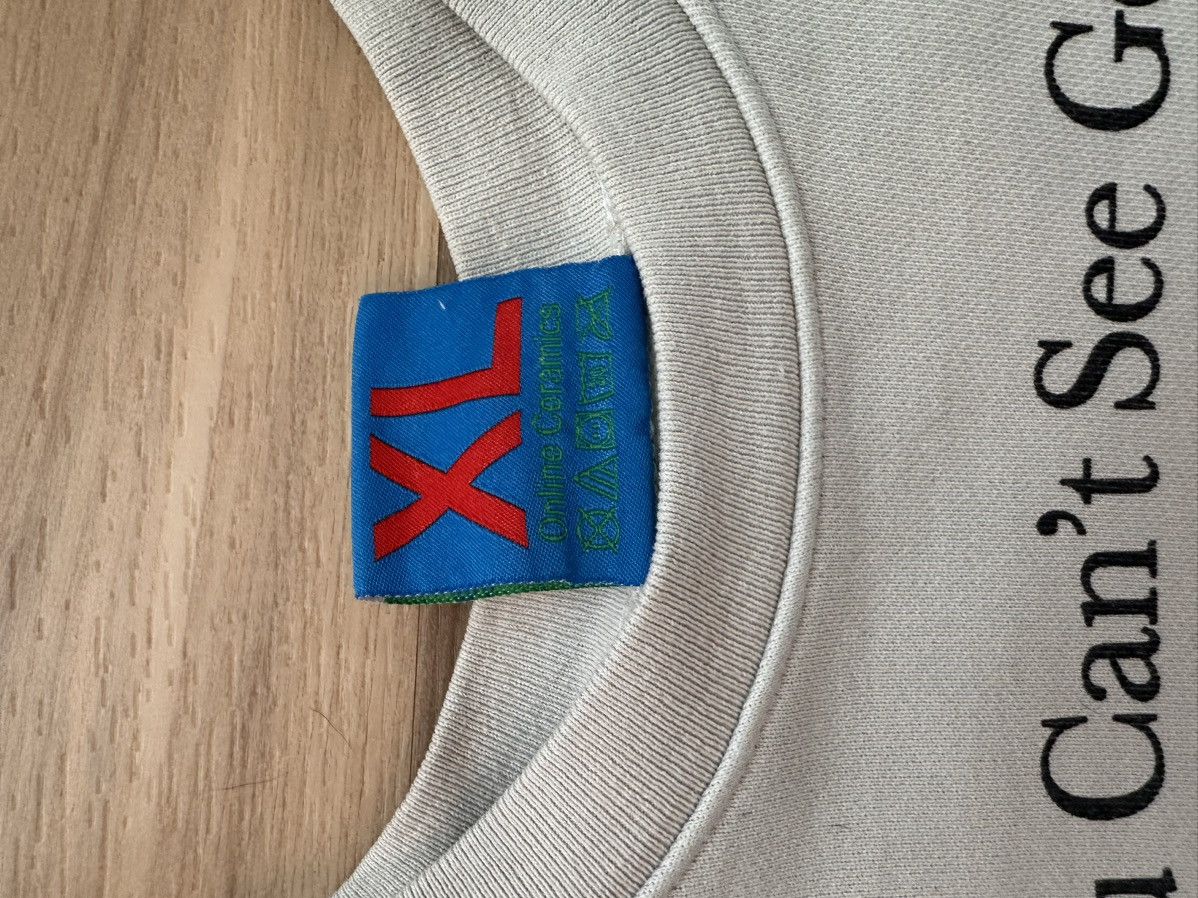 Online Ceramics OC Can’t see god crewneck fleece Size US XL / EU 56 / 4 - 3 Thumbnail