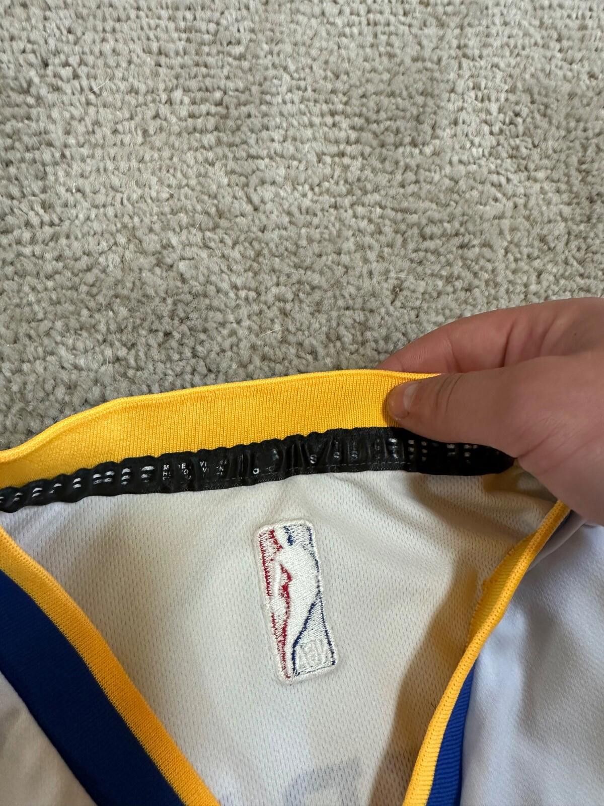 Adidas 2015 ADIDAS Golden State Warriors CURRY #30 Swingman Jersey Size US S / EU 44-46 / 1 - 5 Thumbnail