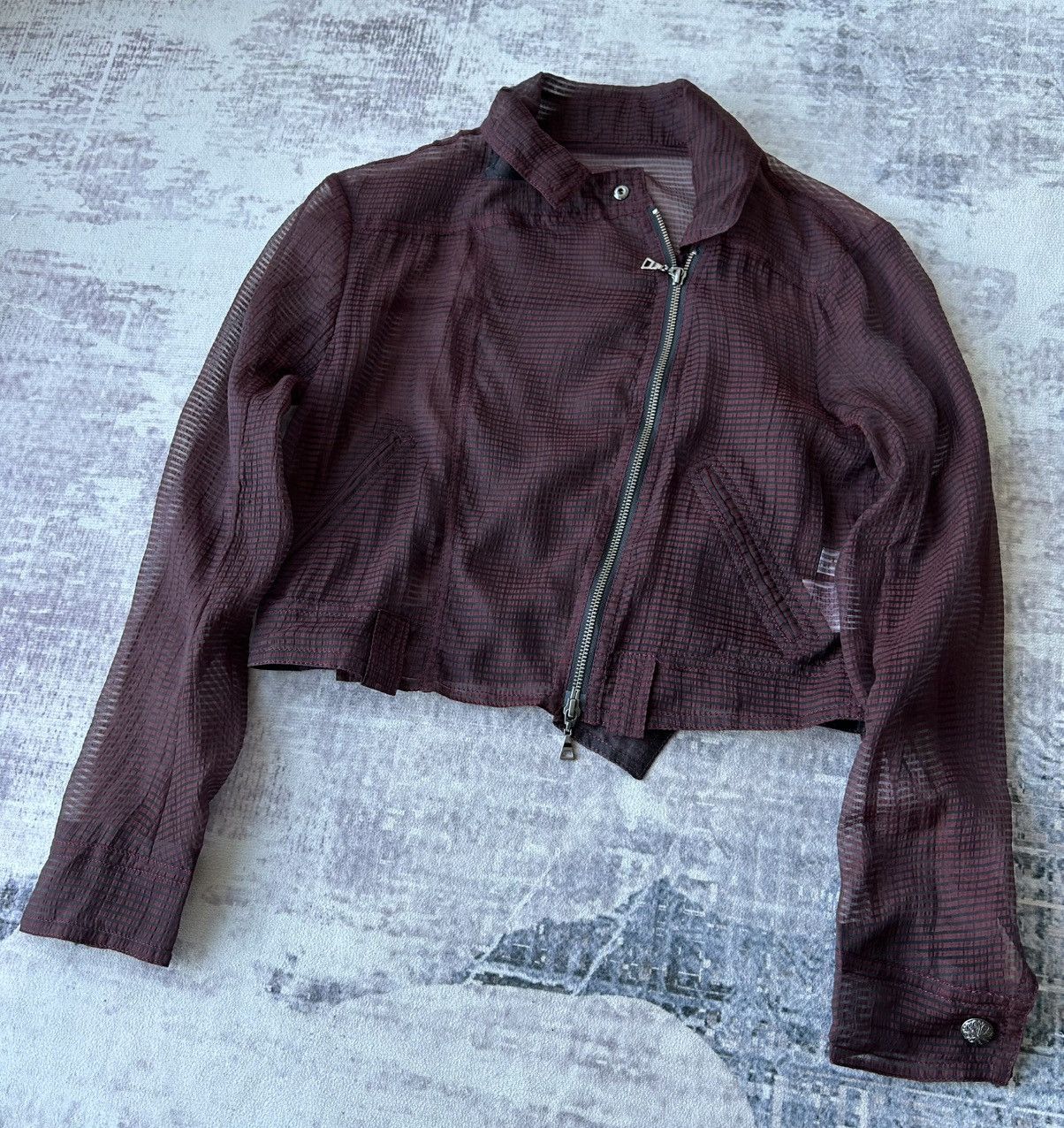 If Six Was Nine Fishnet Cropped Jacket Size US XS / EU 42 / 0 - 3 Thumbnail