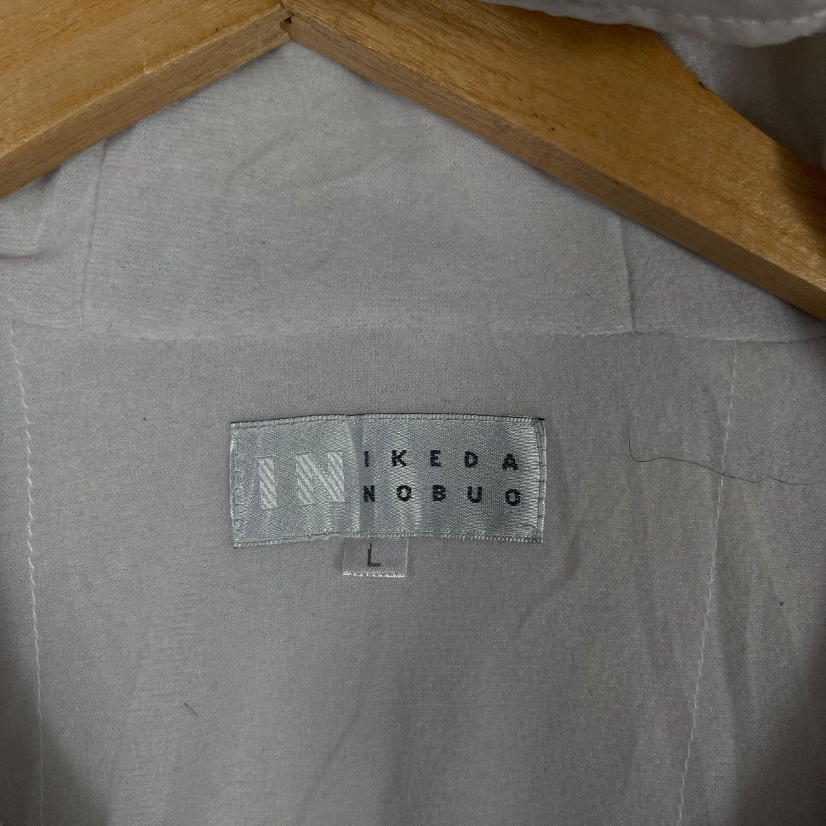 Issey Miyake IKEDA NOBUO Lightweight Hooded Jacket Japanese Designer Size US L / EU 52-54 / 3 - 3 Thumbnail
