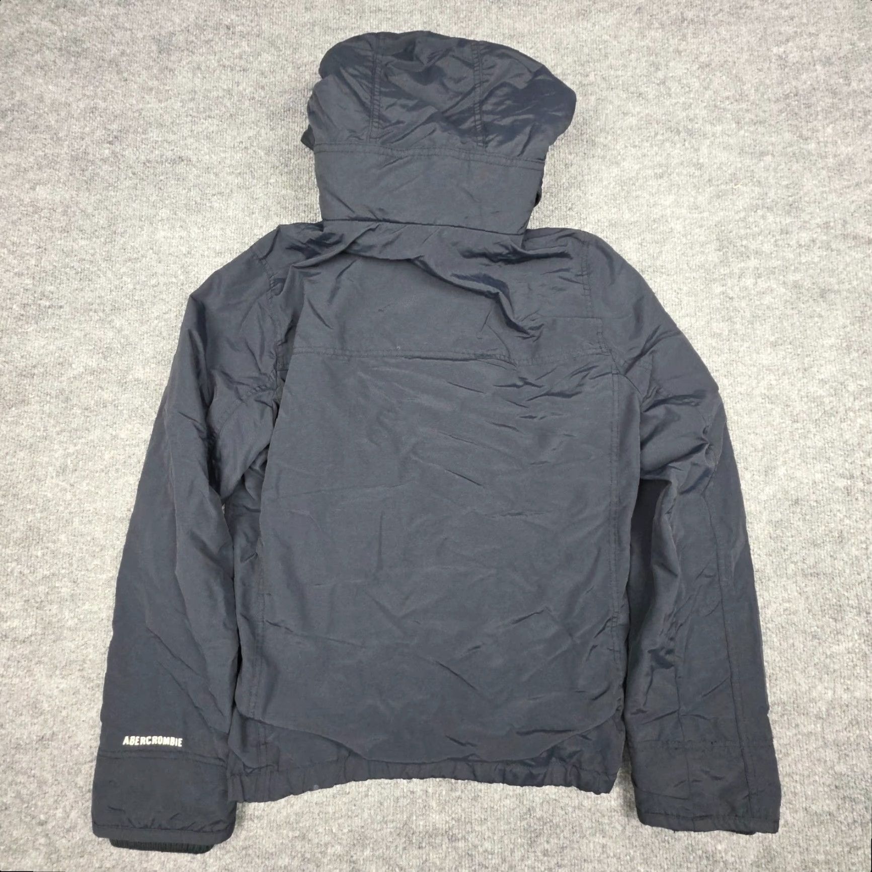Abercrombie & Fitch Abercrombie & Fitch Weather Warrior Hooded Lined Softshell Jacket Coat Womens M Blue Parka Size M / US 6-8 / IT 42-44 - 2 Thumbnail