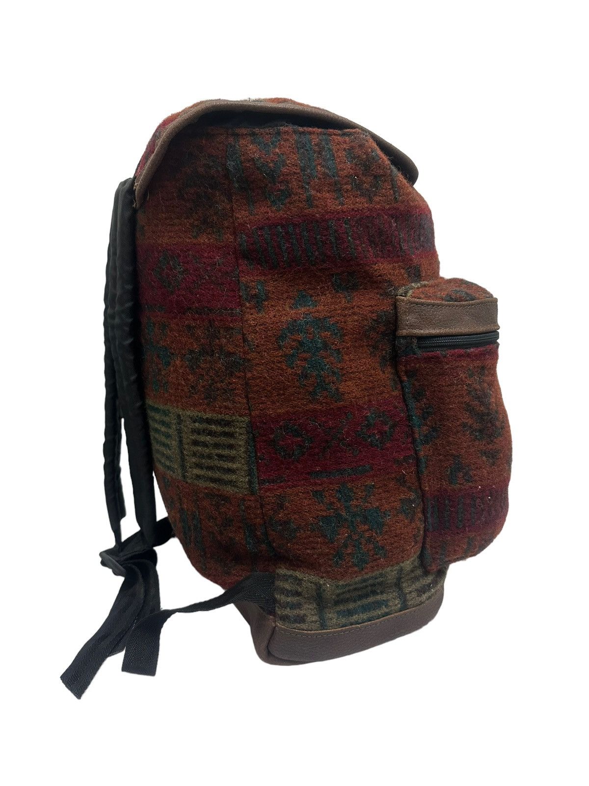 Eastpak Vintage Eastpak Southwestern Native Navajo Wool Backpack Size ONE SIZE - 8 Thumbnail