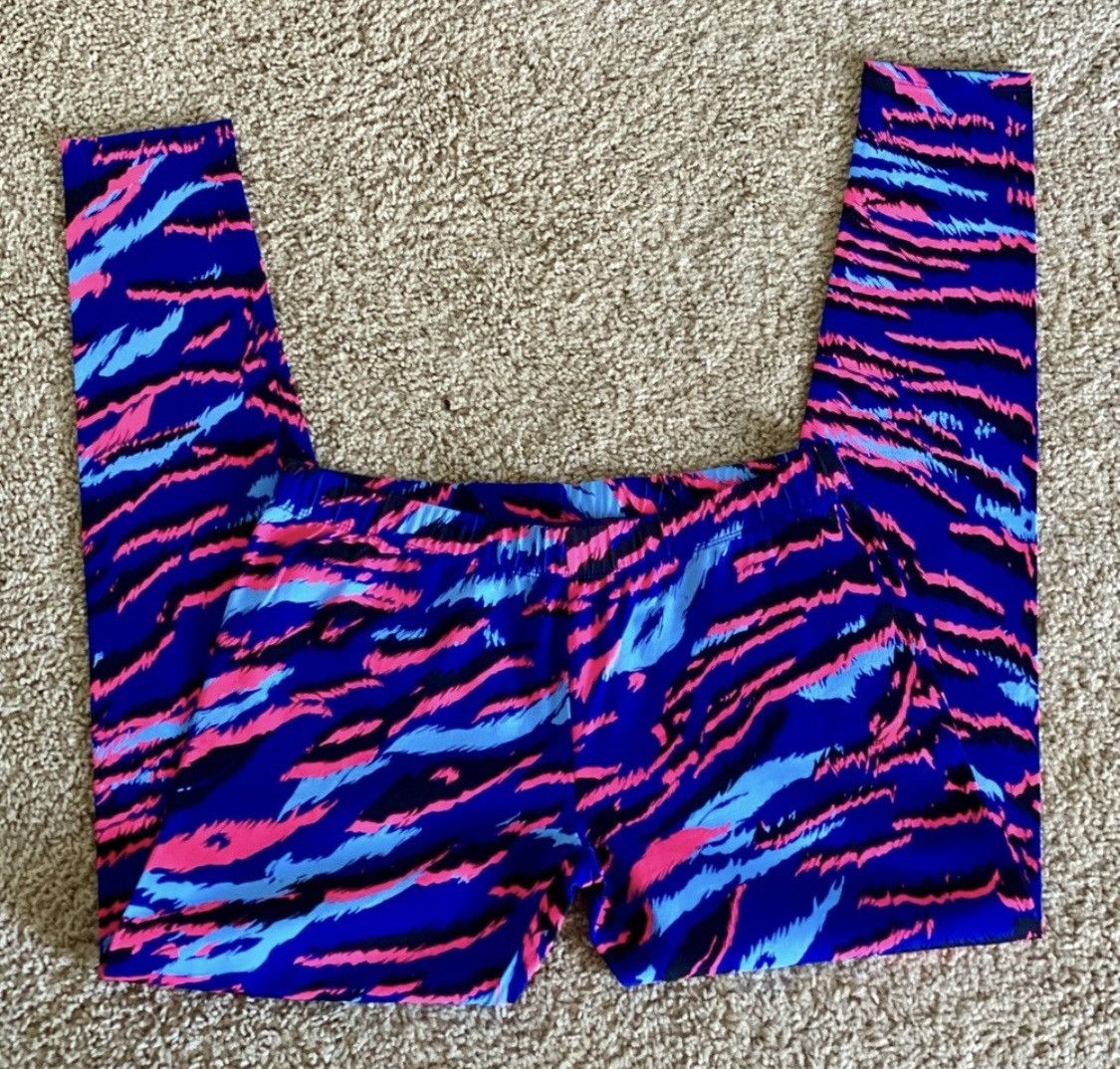 Other VIBRANT COLORFUL LEGGINGS ONE SIZE MEDIUM Size 26" / US 2 / IT 38 - 3 Thumbnail