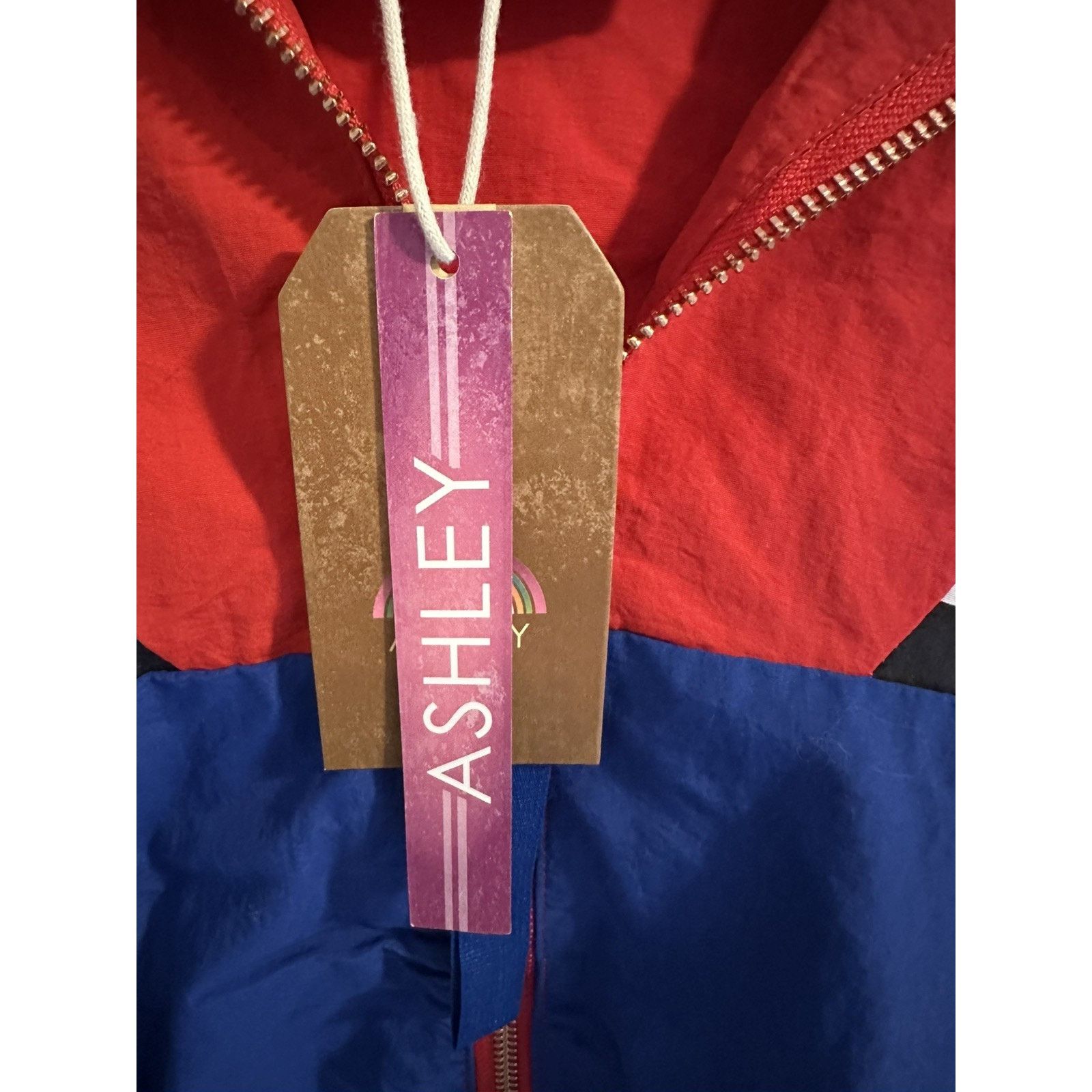 Nordstrom Y2K Ashley by 26 International Colorblock Windbreaker NWT M Size M / US 6-8 / IT 42-44 - 8 Thumbnail