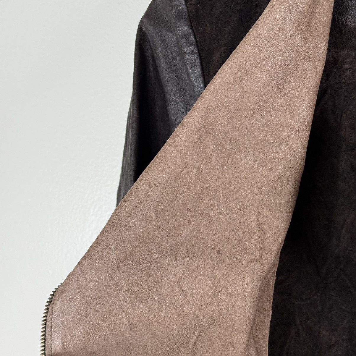 Vintage Illia Brown Leather & Suede Moto Jacket Women’s Size 4 Size S / US 4 / IT 40 - 5 Thumbnail