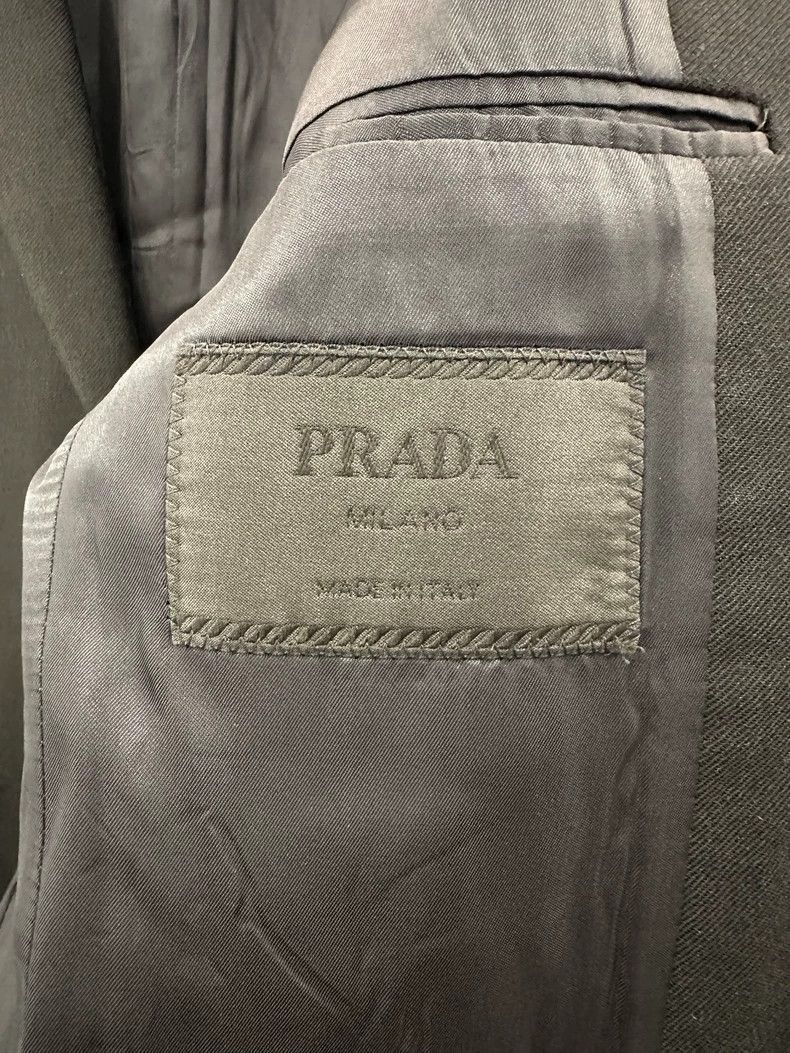 Prada Prada Black Wool Suit Jacket for Men -2505 Size US XL / EU 56 / 4 - 5 Thumbnail