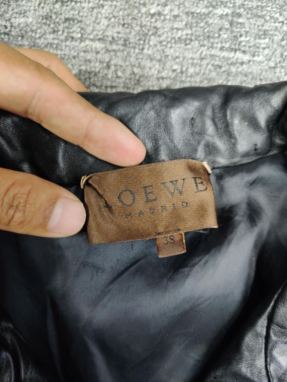 Loewe Loewe Madrid Black Leather Jacket Size US S / EU 44-46 / 1 - 11 Thumbnail