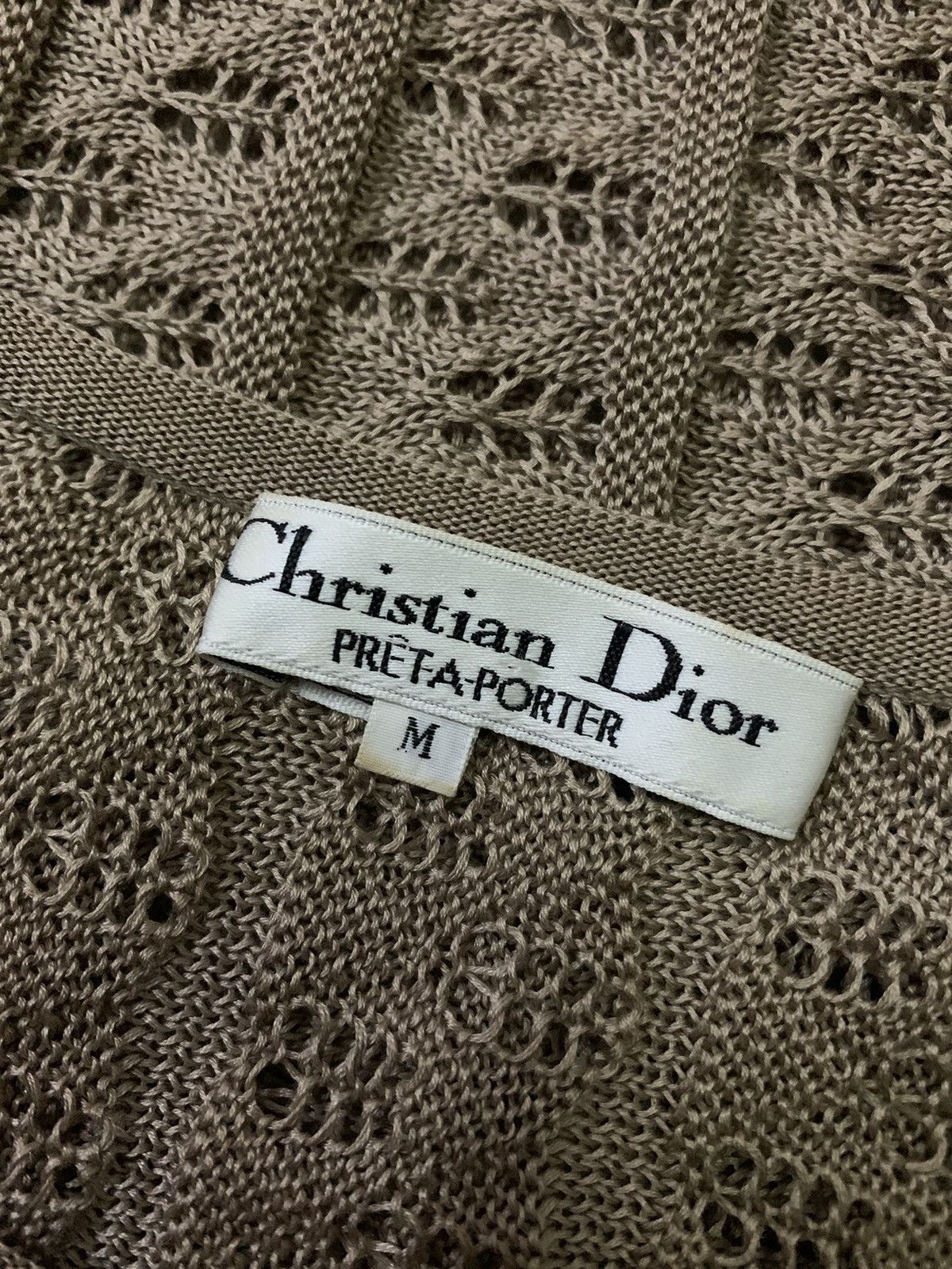 Christian Dior Monsieur 💥Vintage Christian Dior Pret-A-Porter Mesh Shirt Size M / US 6-8 / IT 42-44 - 5 Thumbnail
