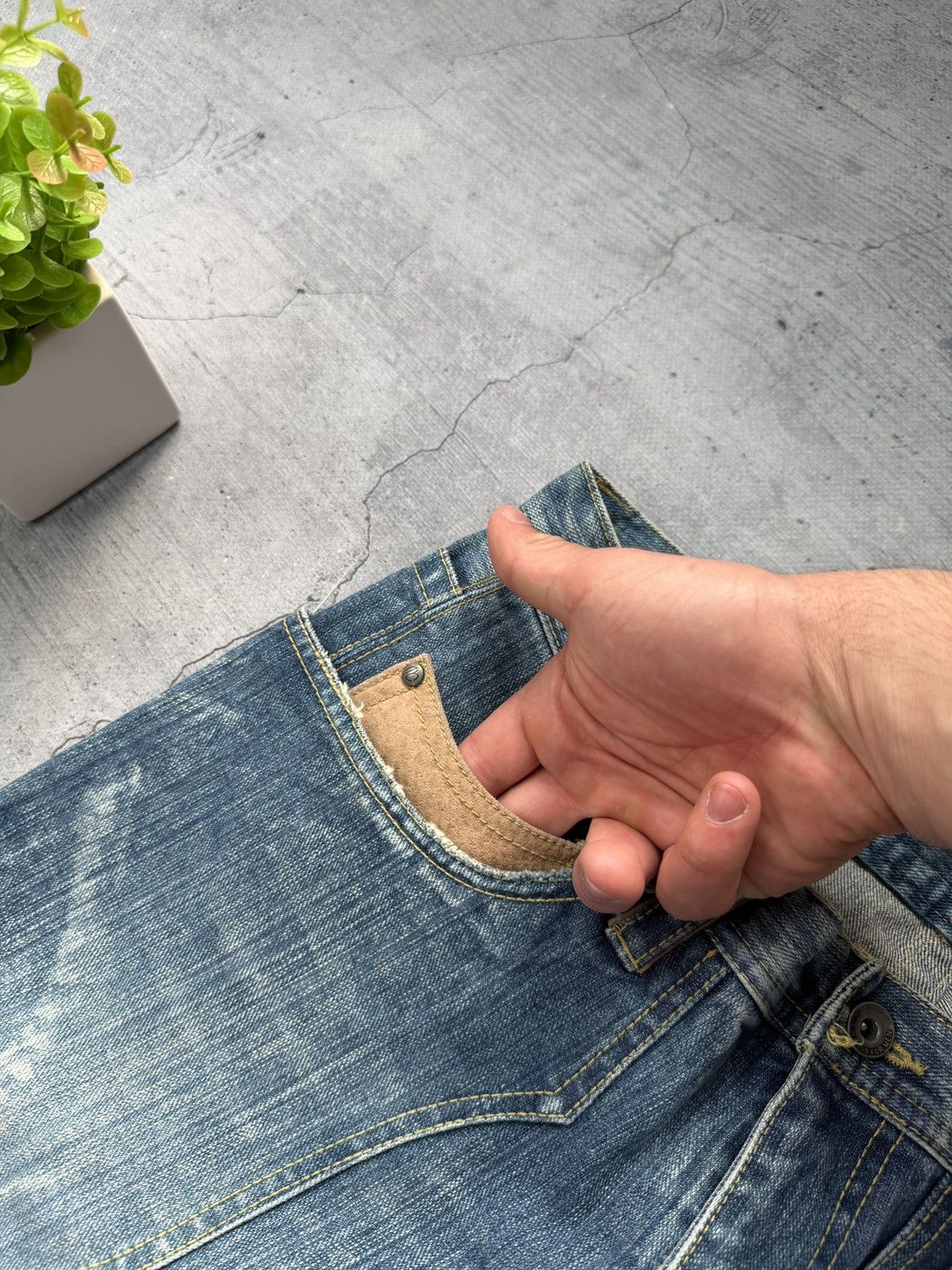 Nicole Club for Men Denim Flare style Tornado Mart 2000s