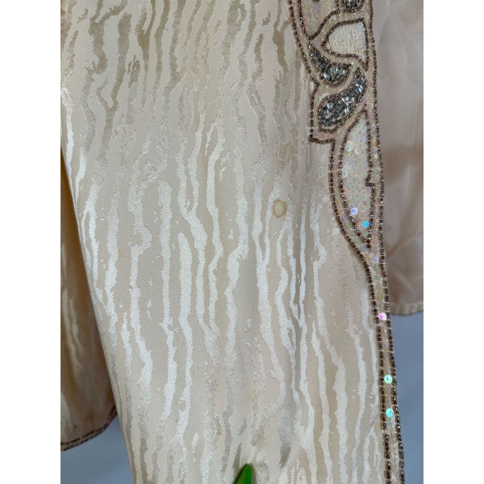 Vintage Vintage D'ore Women's 3 Piece Embroidered Peach Skirt Set Size M / US 6-8 / IT 42-44 - 21 Thumbnail