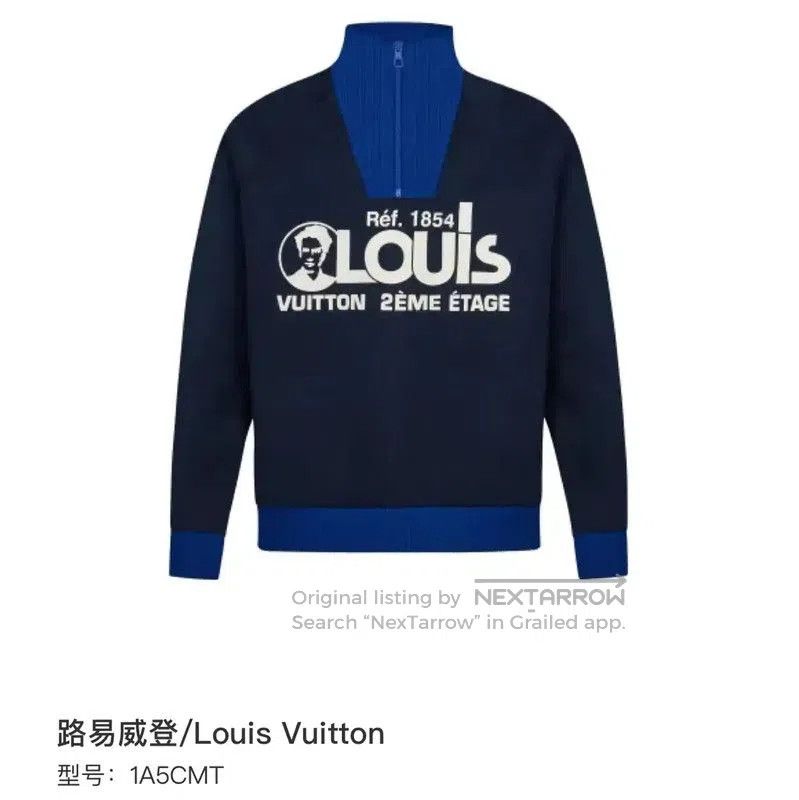 Louis Vuitton Louis Vuitton Multi-Color Cotton Men's Sweatshirt . Size US M / EU 48-50 / 2 - 9 Thumbnail