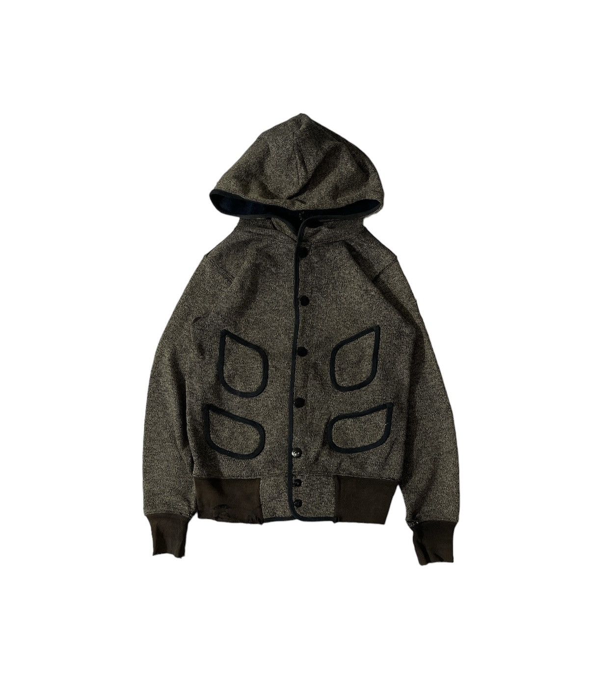 Japanese Brand × Kapital × Kapital Kountry Vintage Kapital Sweater Hoodie Distressed Size US S / EU 44-46 / 1 - 1 Thumbnail