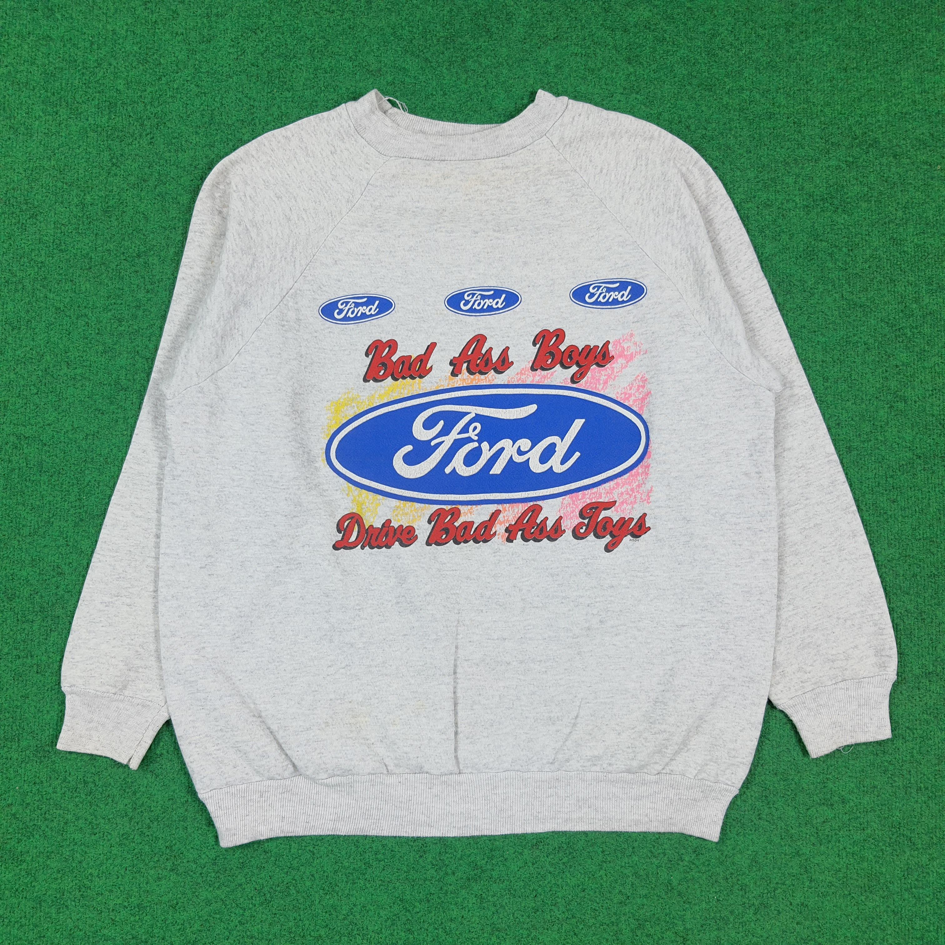 Ford Vintage Ford American Motorsports Sweatshirt C298N15 Size US L / EU 52-54 / 3 - 1 Thumbnail