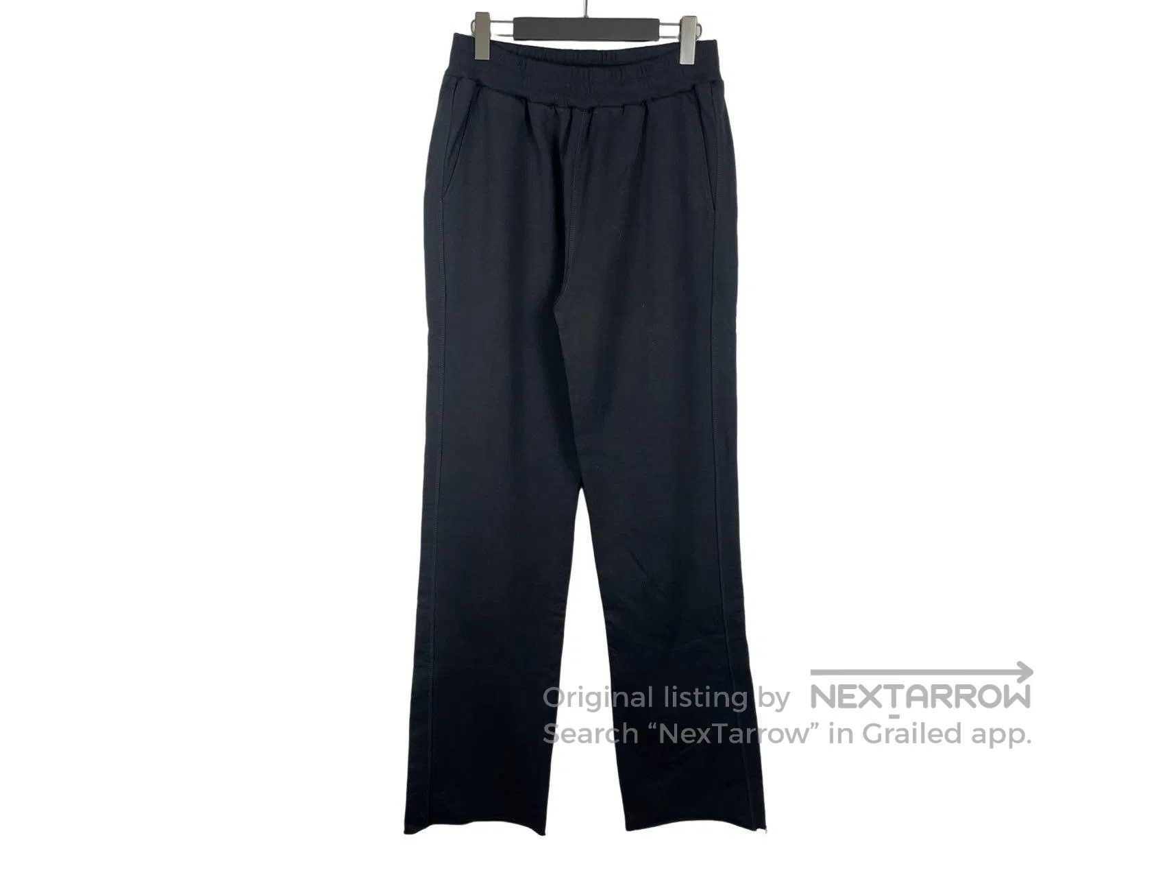 Cole Buxton Cole Buxton size XL Black Loose Heavy Cotton Long Sweatpan Size US 27 - 1 Thumbnail
