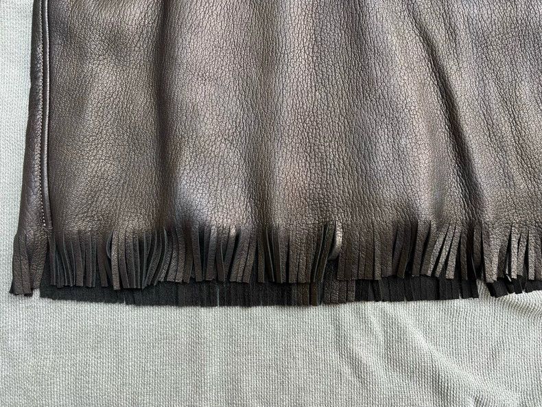 The Real McCoy's The REAL McCOY'S Fringed Deerhide Leather Jacket发布成功 Size US S / EU 44-46 / 1 - 7 Thumbnail